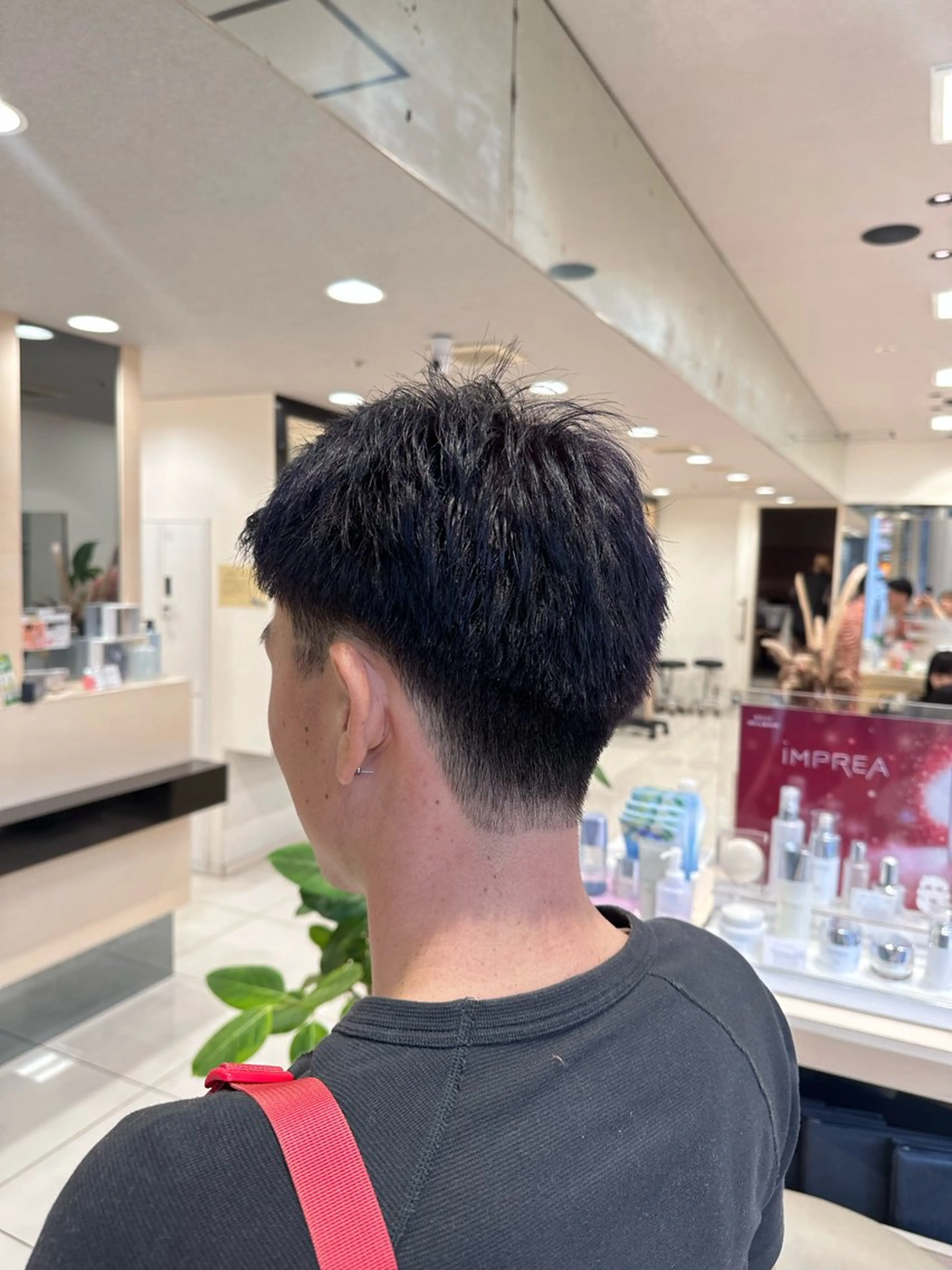 メンズ カット クロスパーマ/うる艶 カラー/Kurumiのヘアスタイル