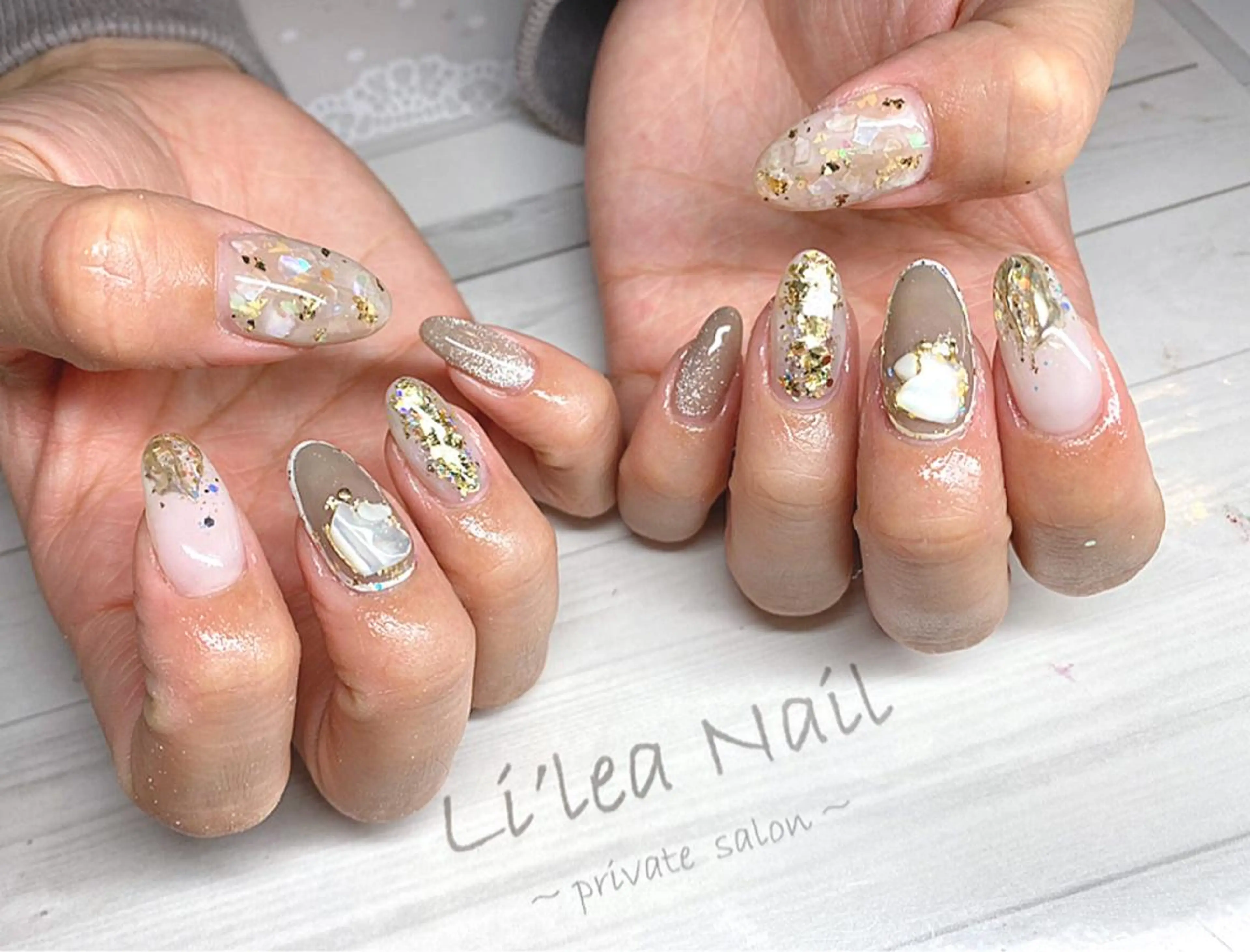 ネイル Li'leaNail AINAのネイルデザイン