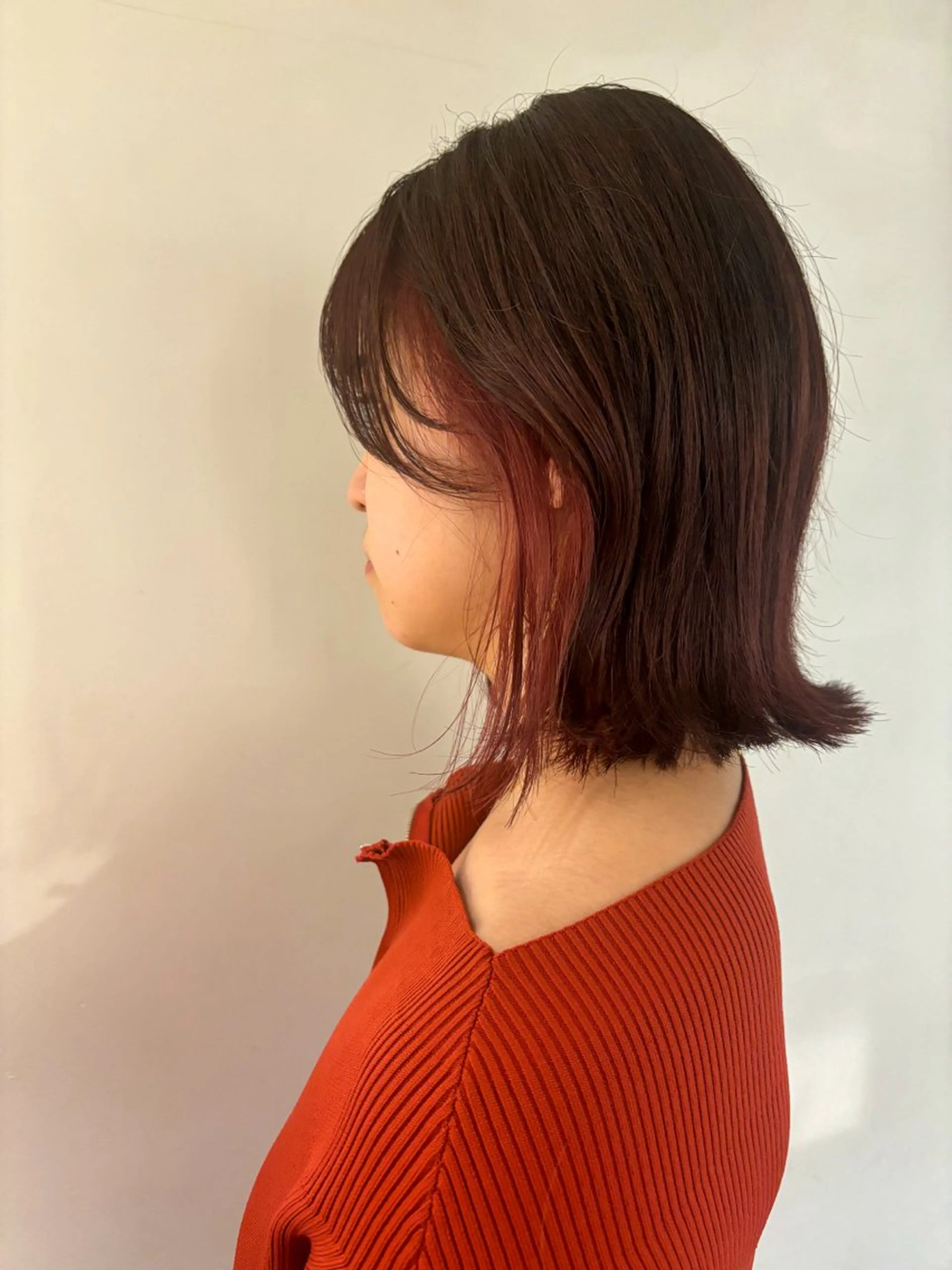 カラー 似合わせカット/ 艶カラー/いらみなのヘアスタイル