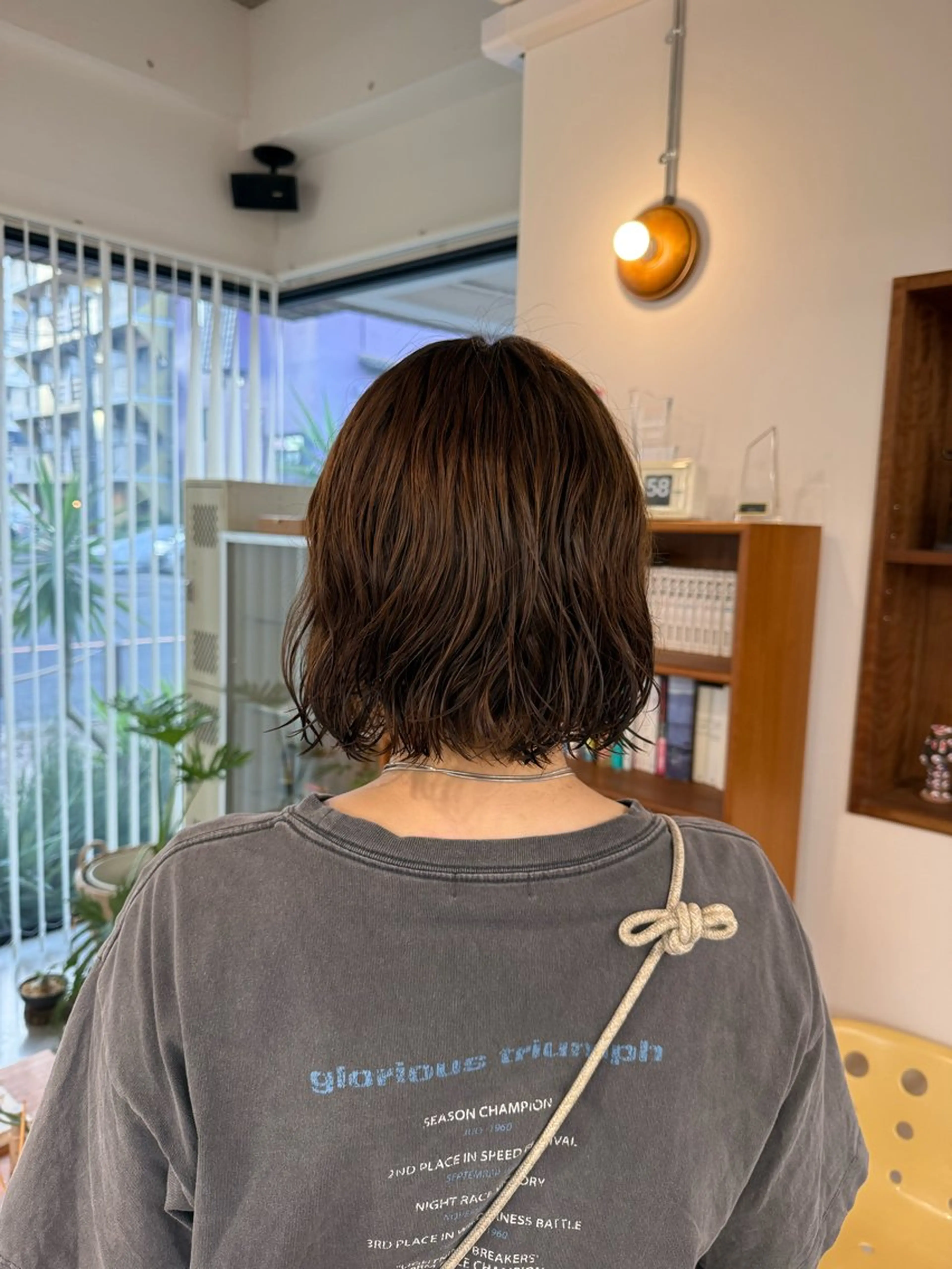 ショート パーマ 北本 万実のヘアスタイル