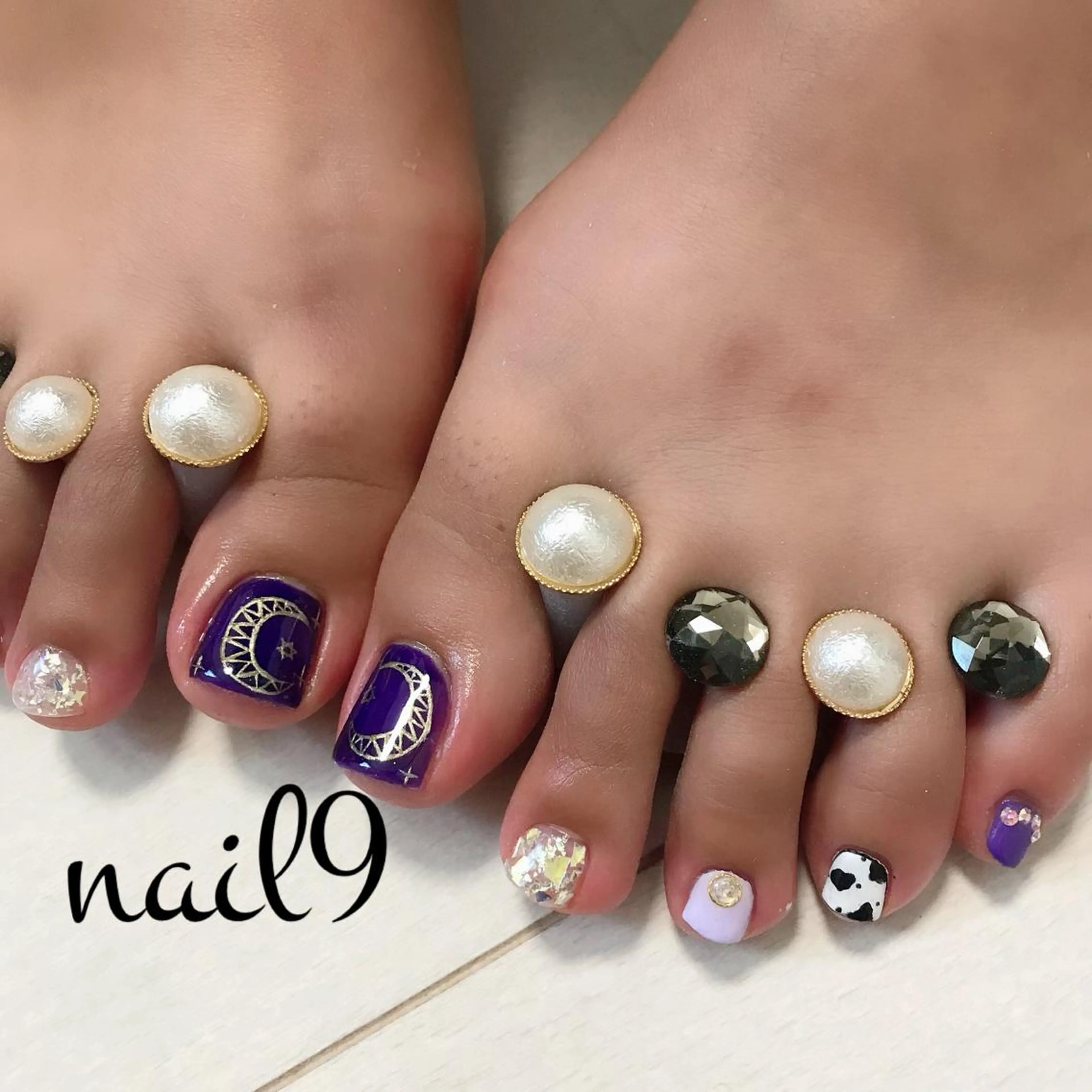 ネイル オーロラネイル ネイルサロン nail9のネイルデザイン