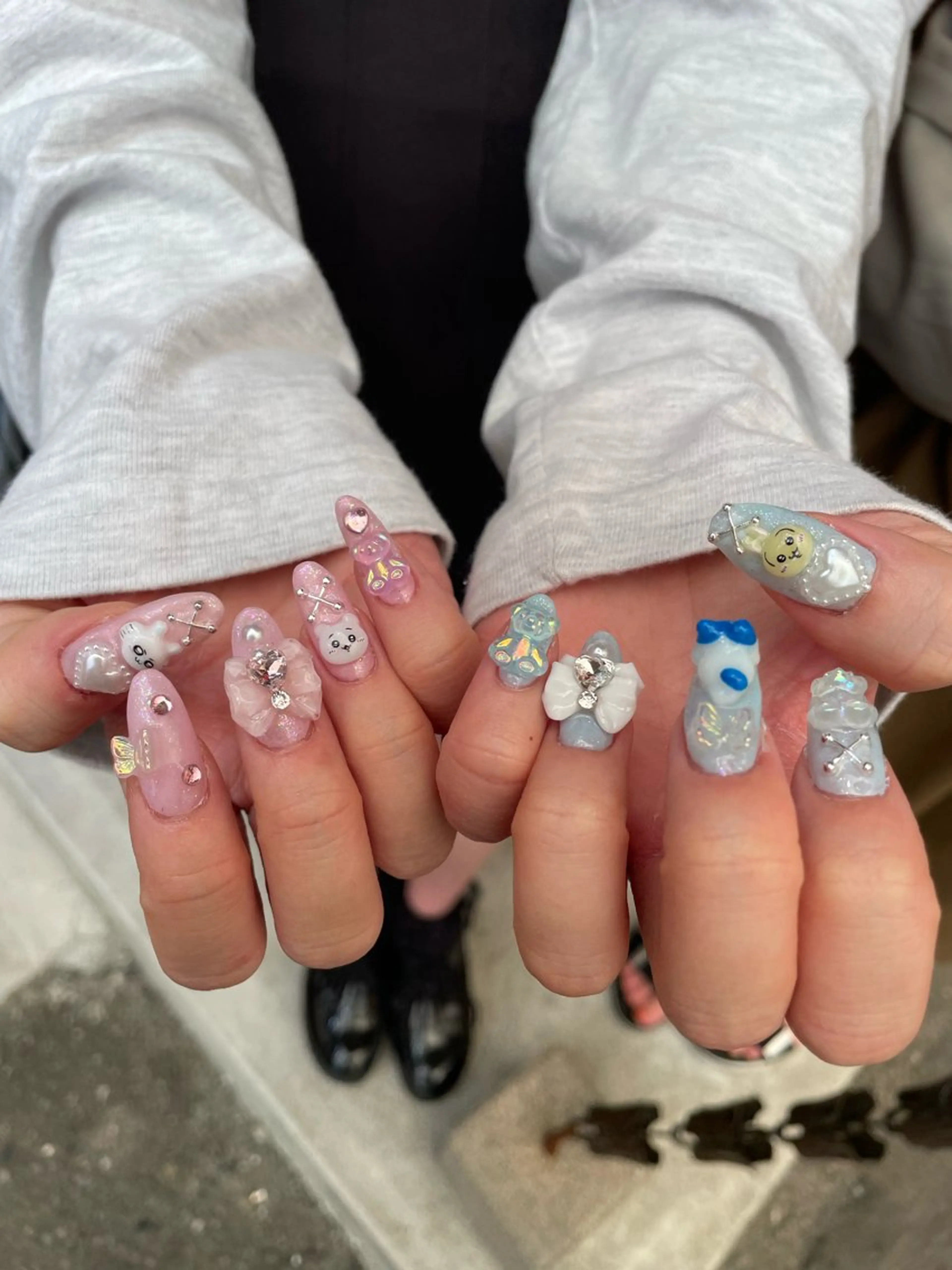 ネイル タケノ クルミのネイルデザイン