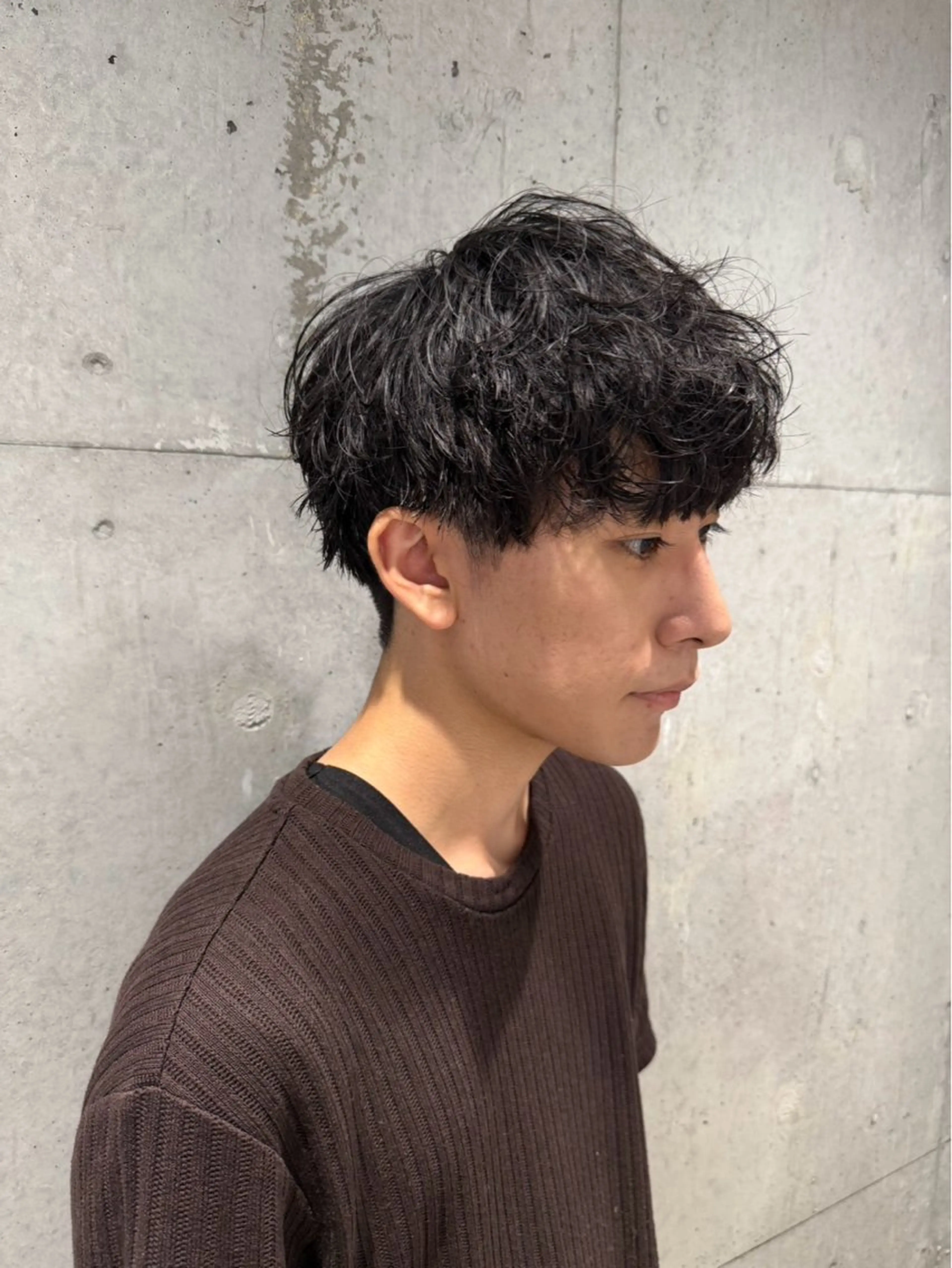 メンズ メンズパーマ 砂川 渉　elima byのヘアスタイル