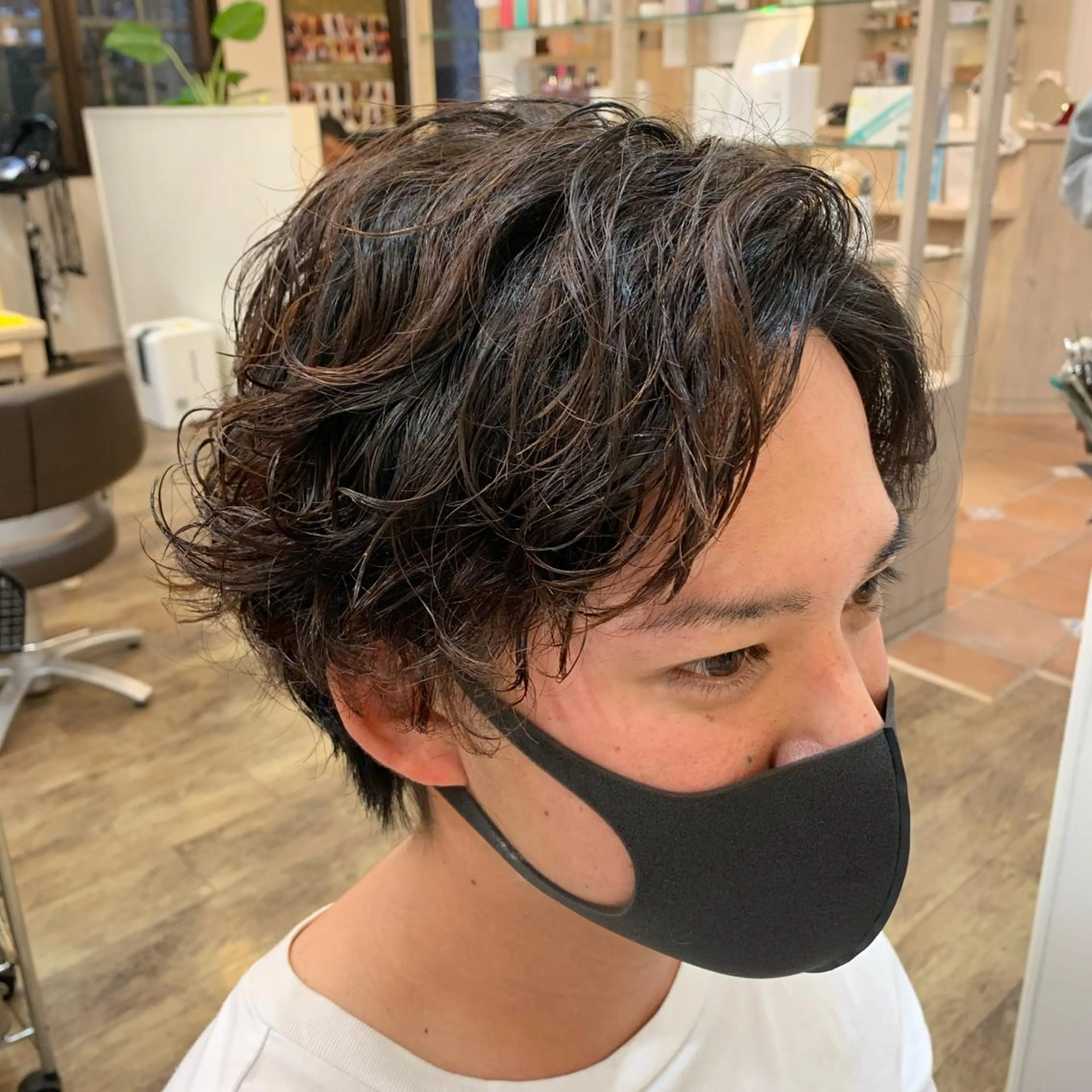 パーマ メンズ メンズパーマ カット 🦋艶モテカラー/ヘ アセット🦋YURIのヘアスタイル