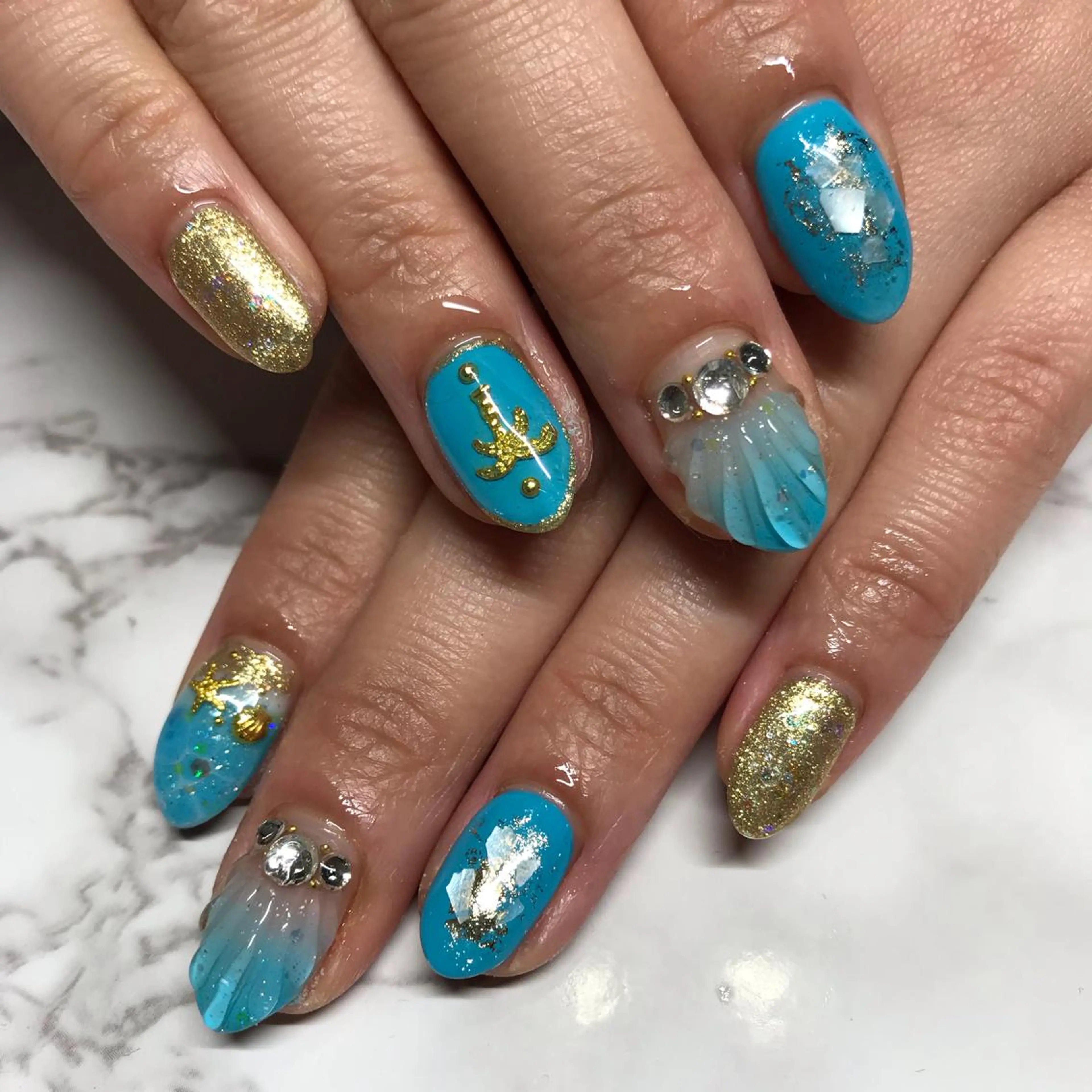 ネイル 持ち込み アスピーネイル所属・アスピーネイル asukaのネイルデザイン