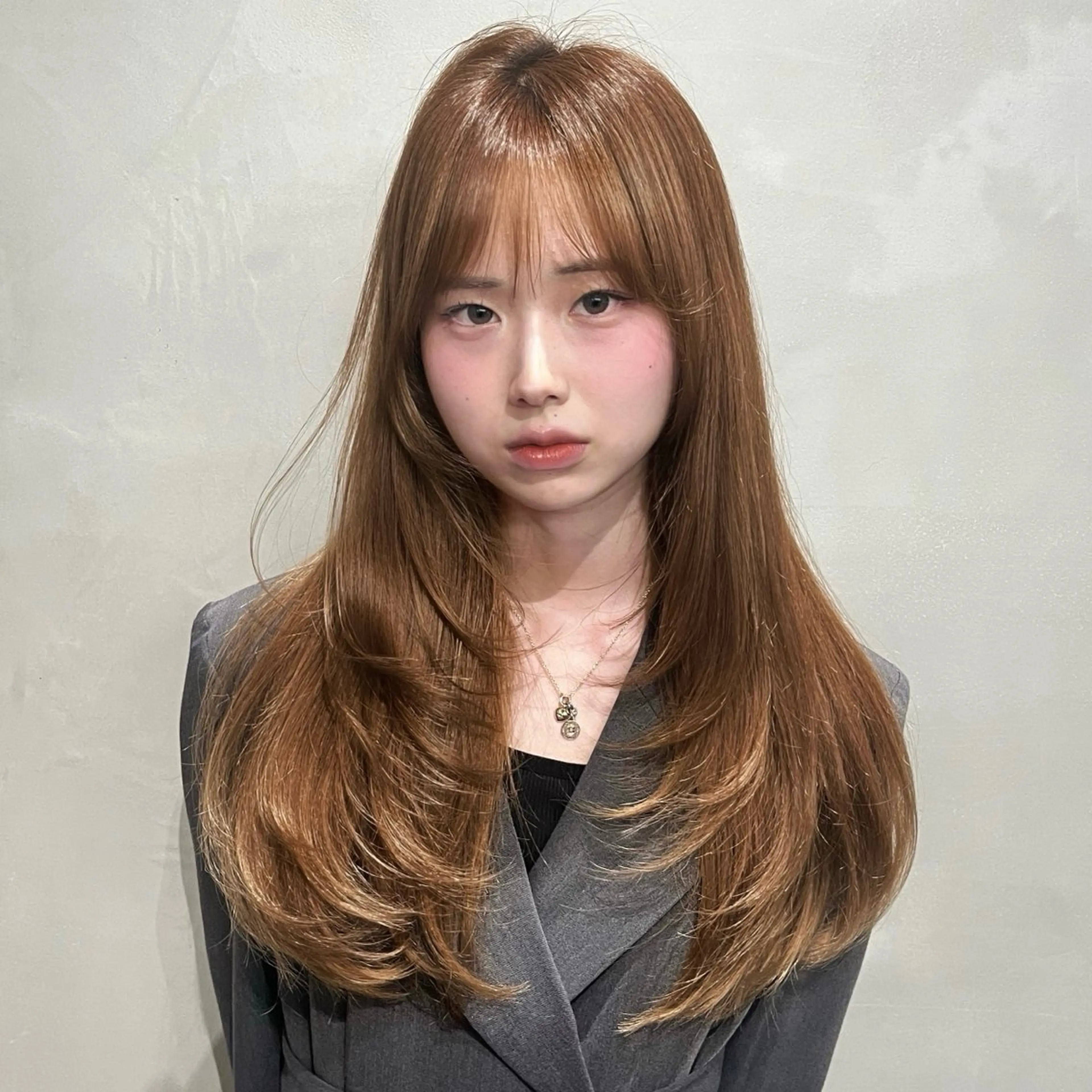 ミニモ限定✨️《水光感カラー💠》スタイリング付きの写真