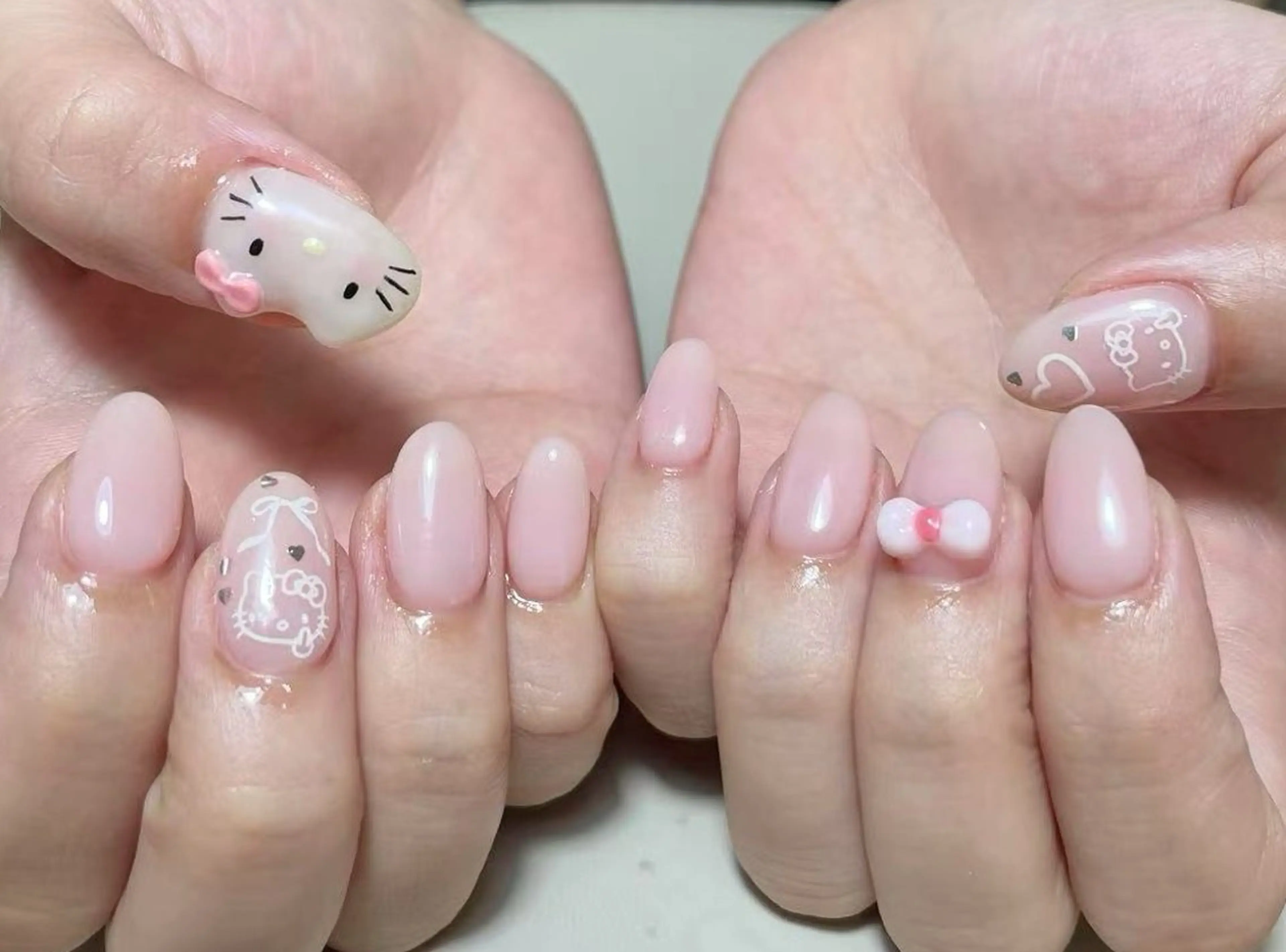 ネイル ハンドネイル ハンドケア 🍑 momo_nailのネイルデザイン