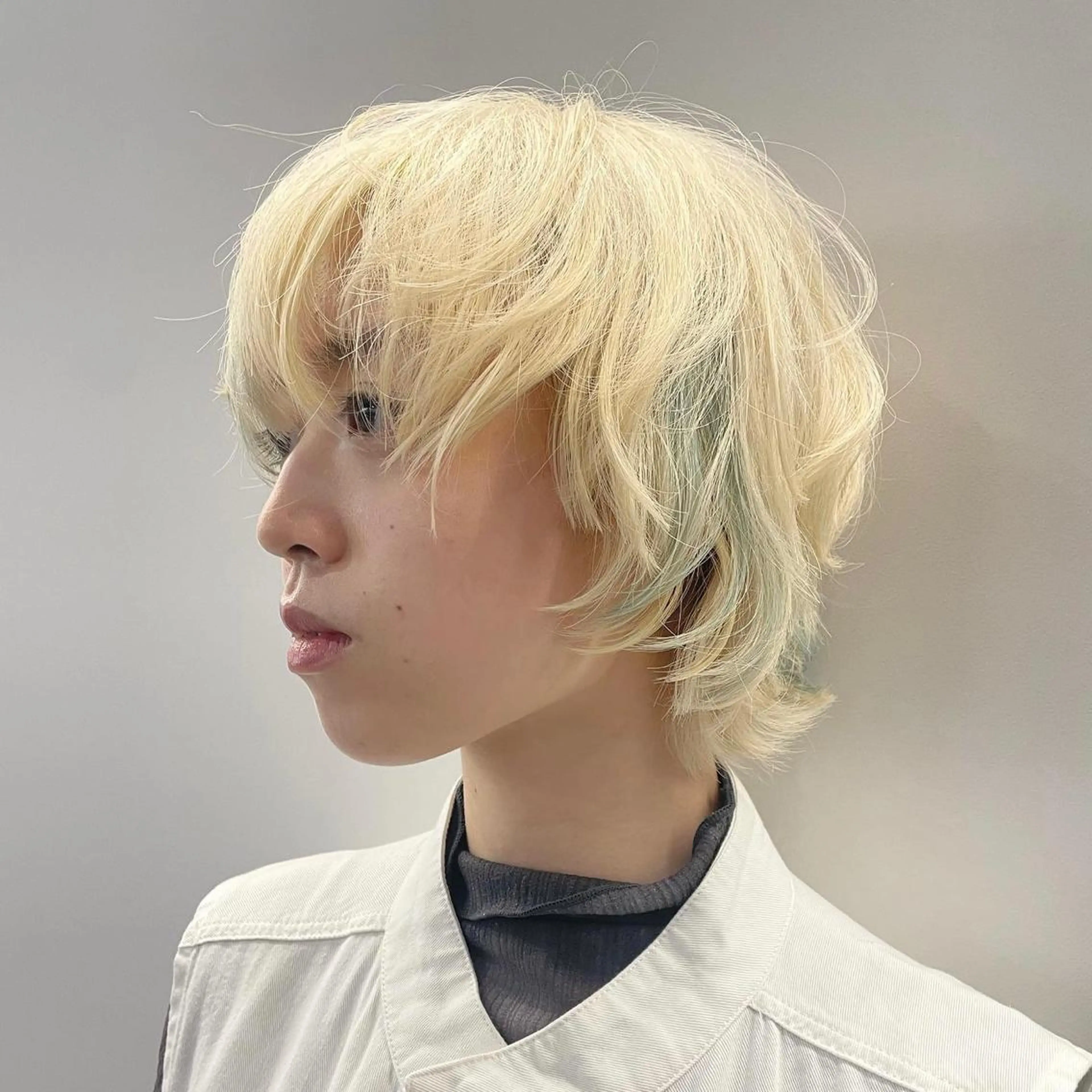 ショート ダブルカラー/韓国 ヘア/さわのあかねのヘアスタイル