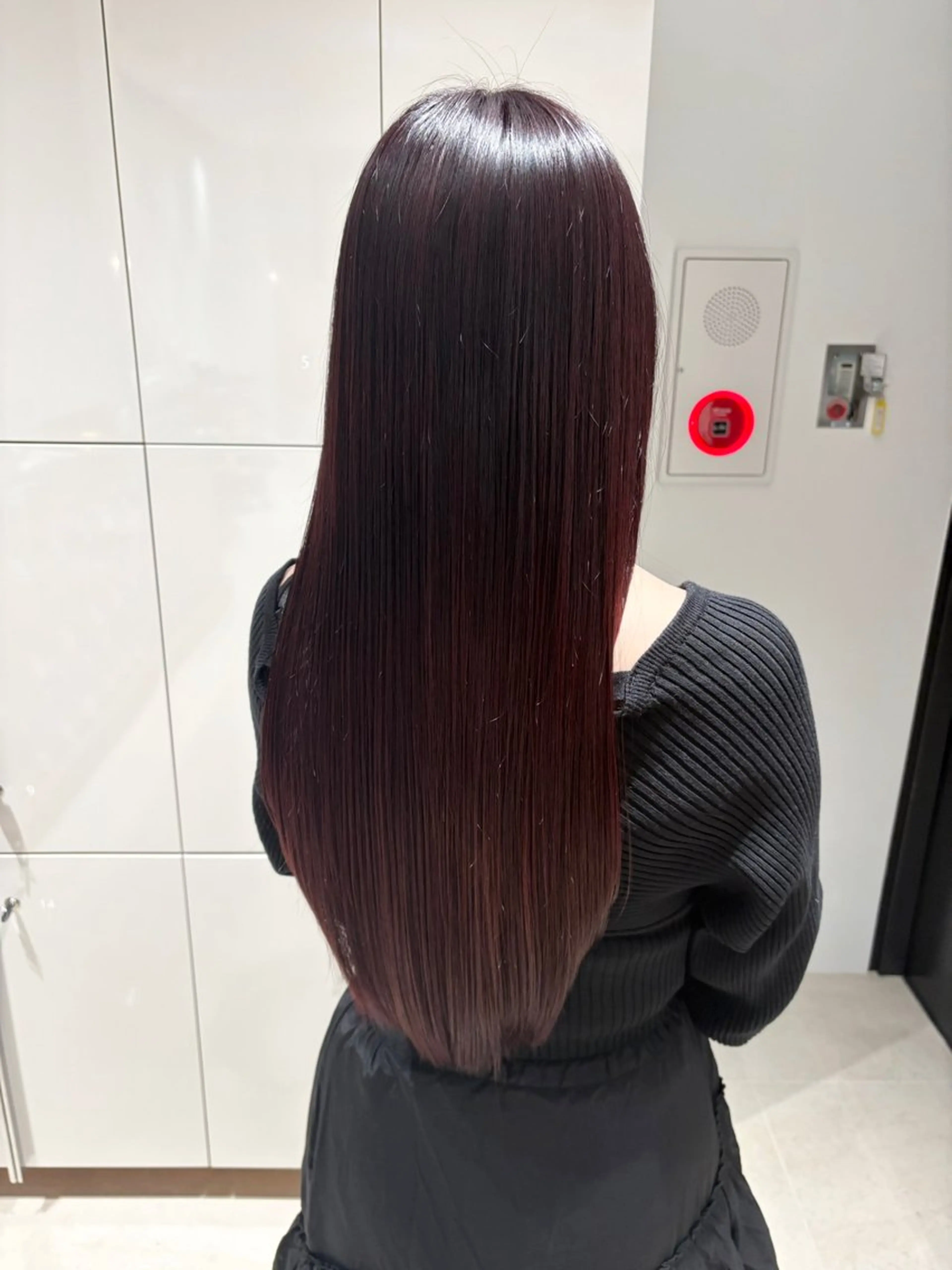 ロング ヘアカラー 縮毛矯正 トリートメント 縮毛矯正/髪質改善/ 斉藤春のヘアスタイル