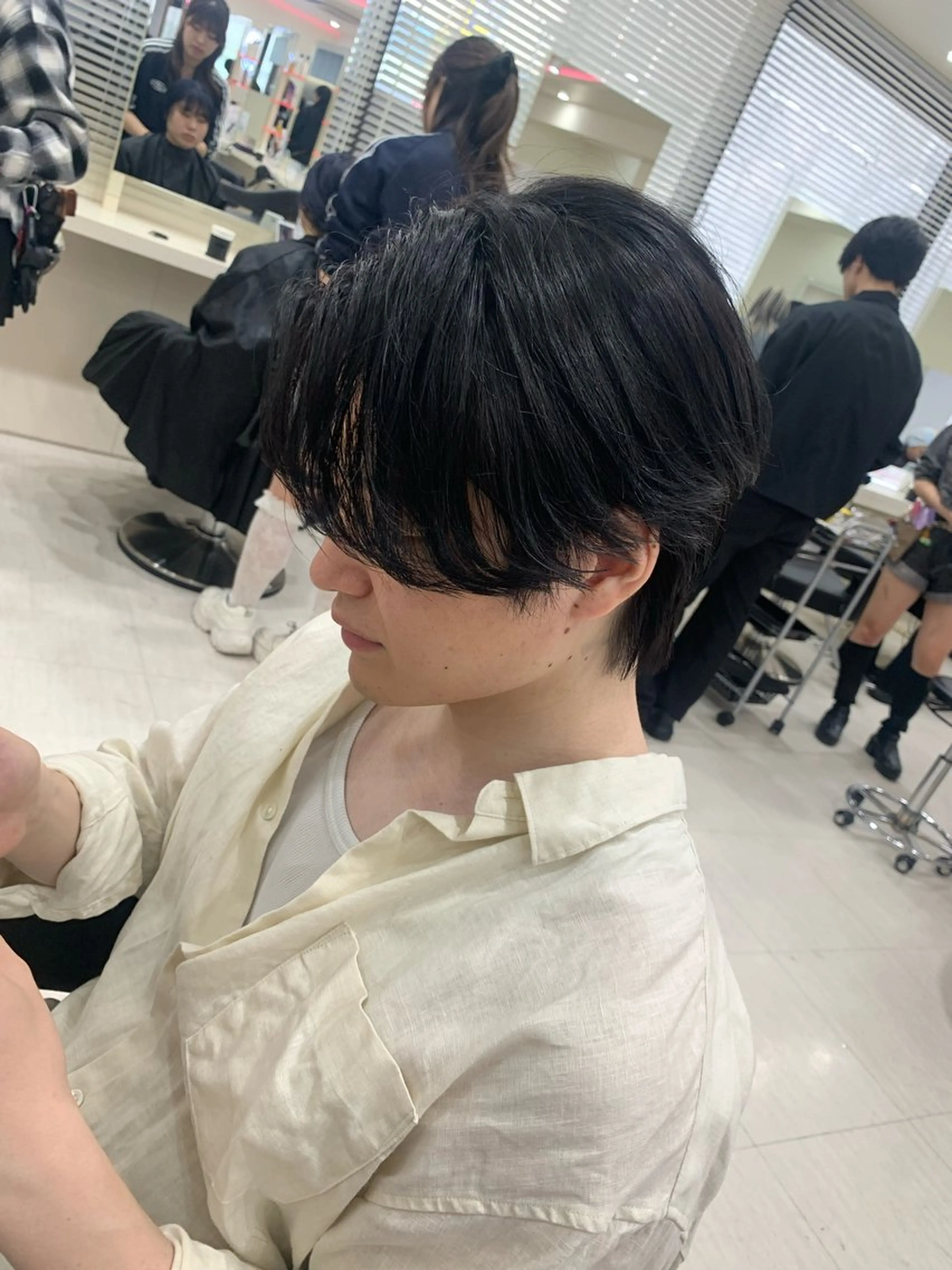 メンズ カット パーマ メンズレディース お任せください伊織のヘアスタイル