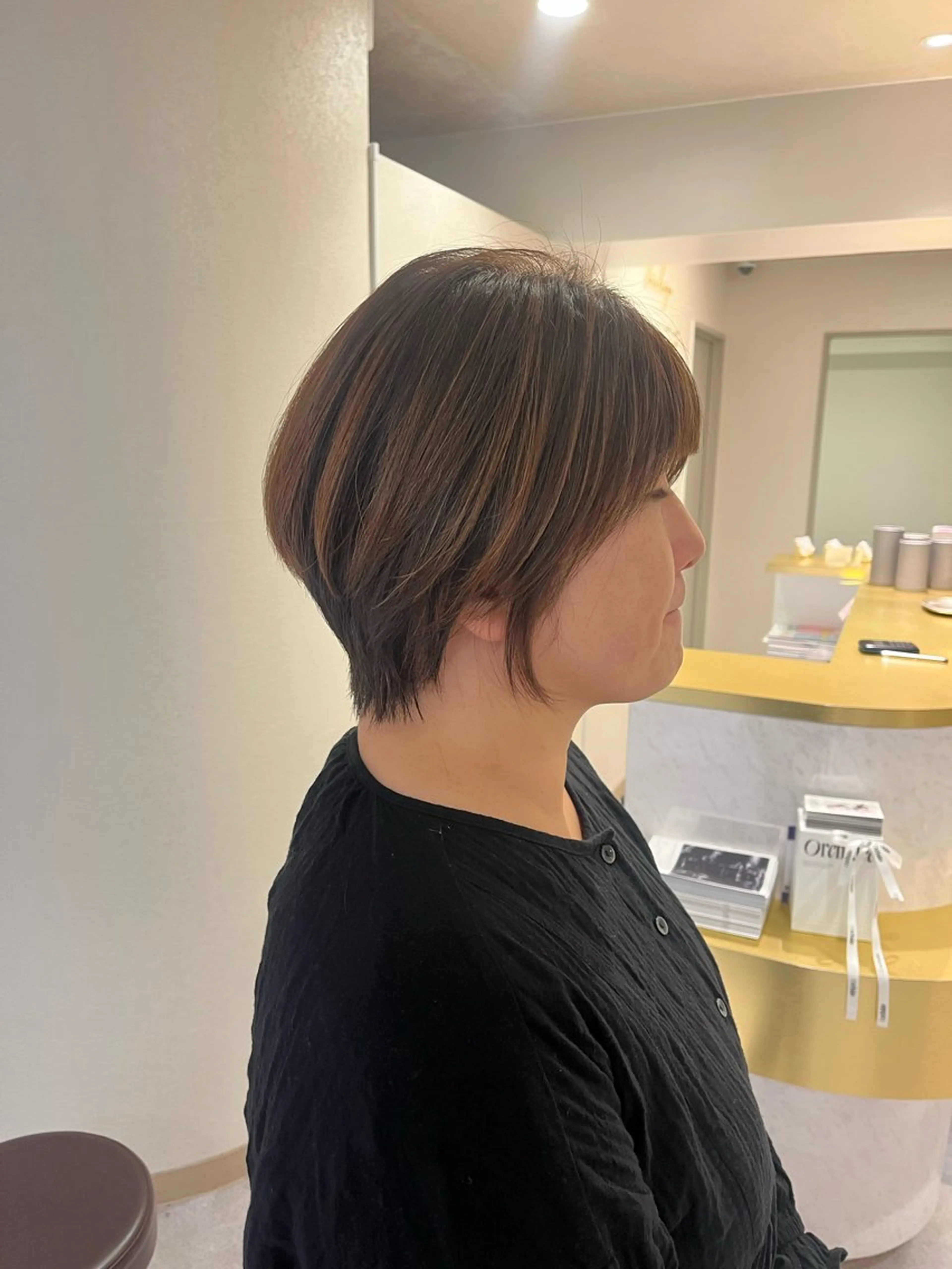 ショート ショートヘア hair design emii.所属・河野 未空のヘアスタイル