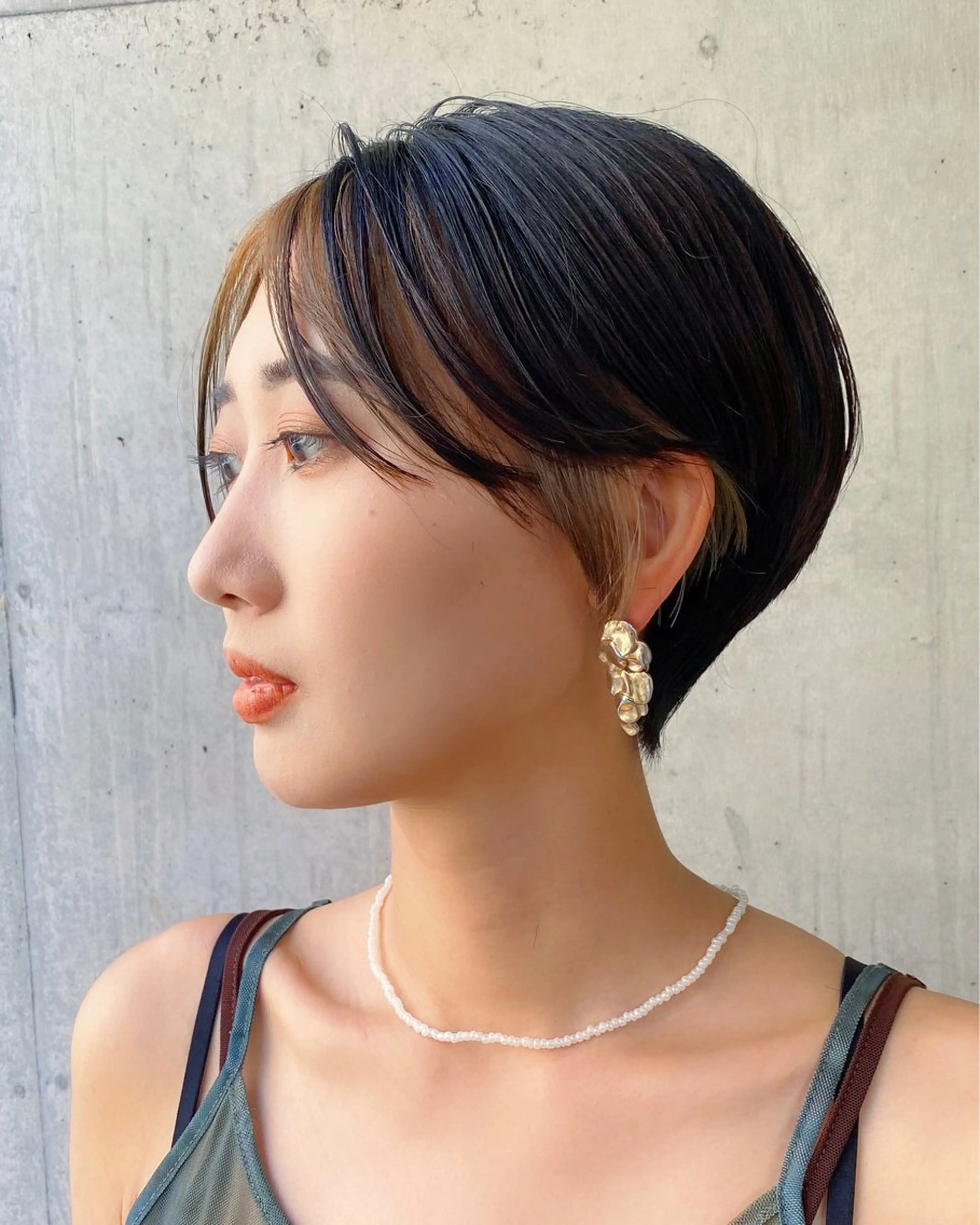 ショート カラー Paddle所属・似合わせレイヤー/ レイヤーパーマ/高倉のヘアスタイル