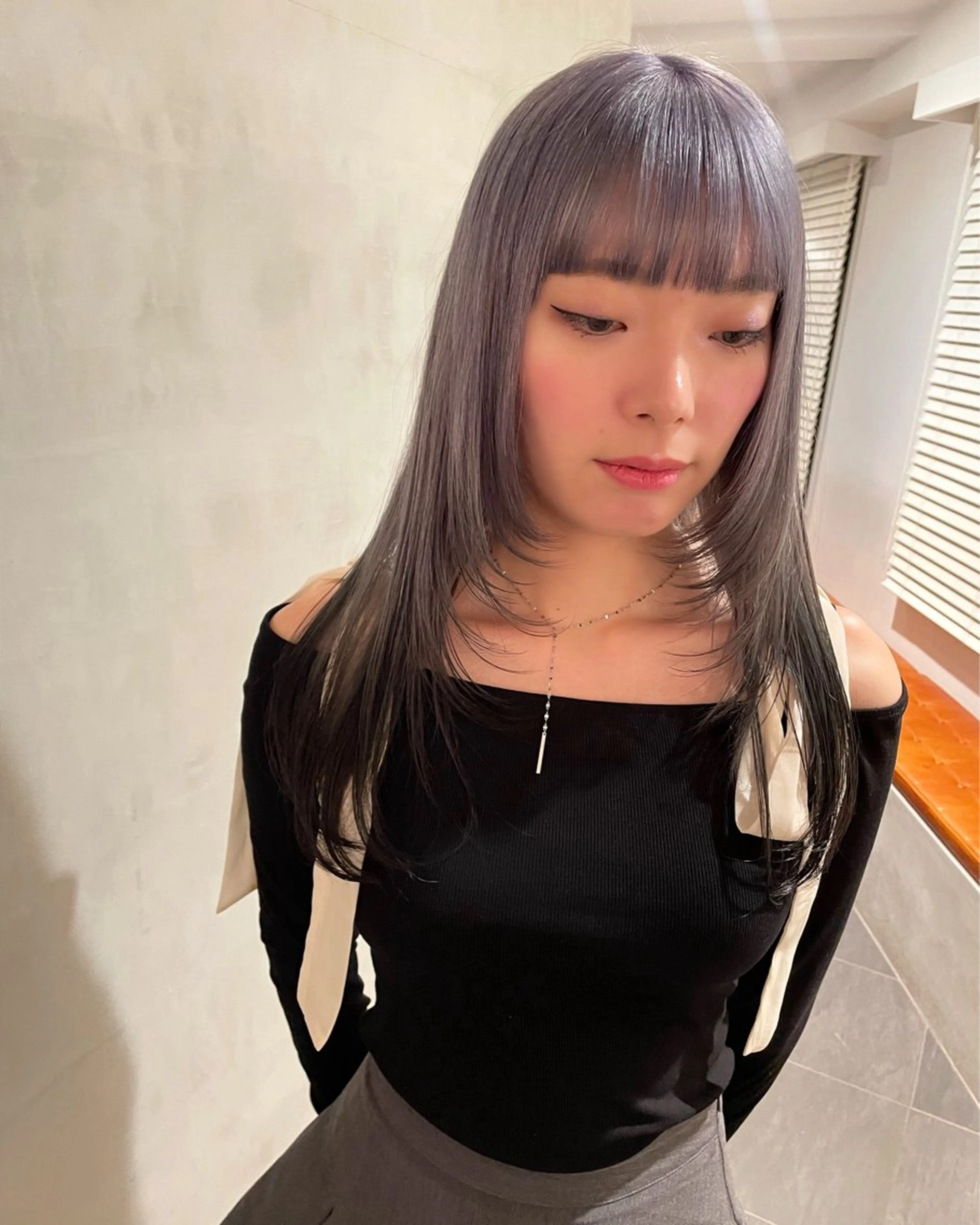 ロング カラー カット ヘアカラー トリートメント 優作 〜圧倒的信頼〜のヘアスタイル