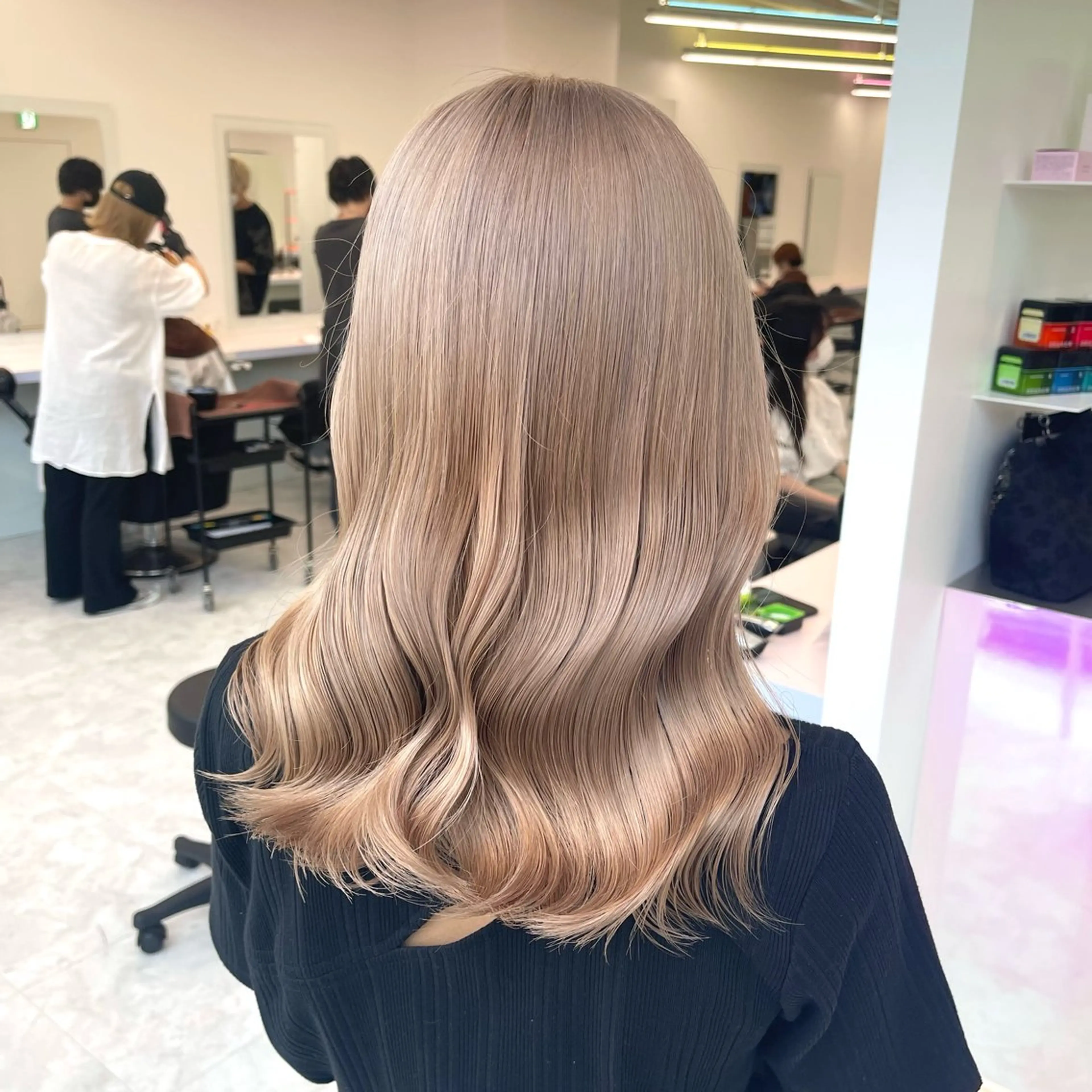 ロング カラー ヘアアレンジ メンズ ヘアカラー トリートメント ヘッドスパ ヘアセット 🌈トレンドヘア 🌈WATARU🌈のヘアスタイル