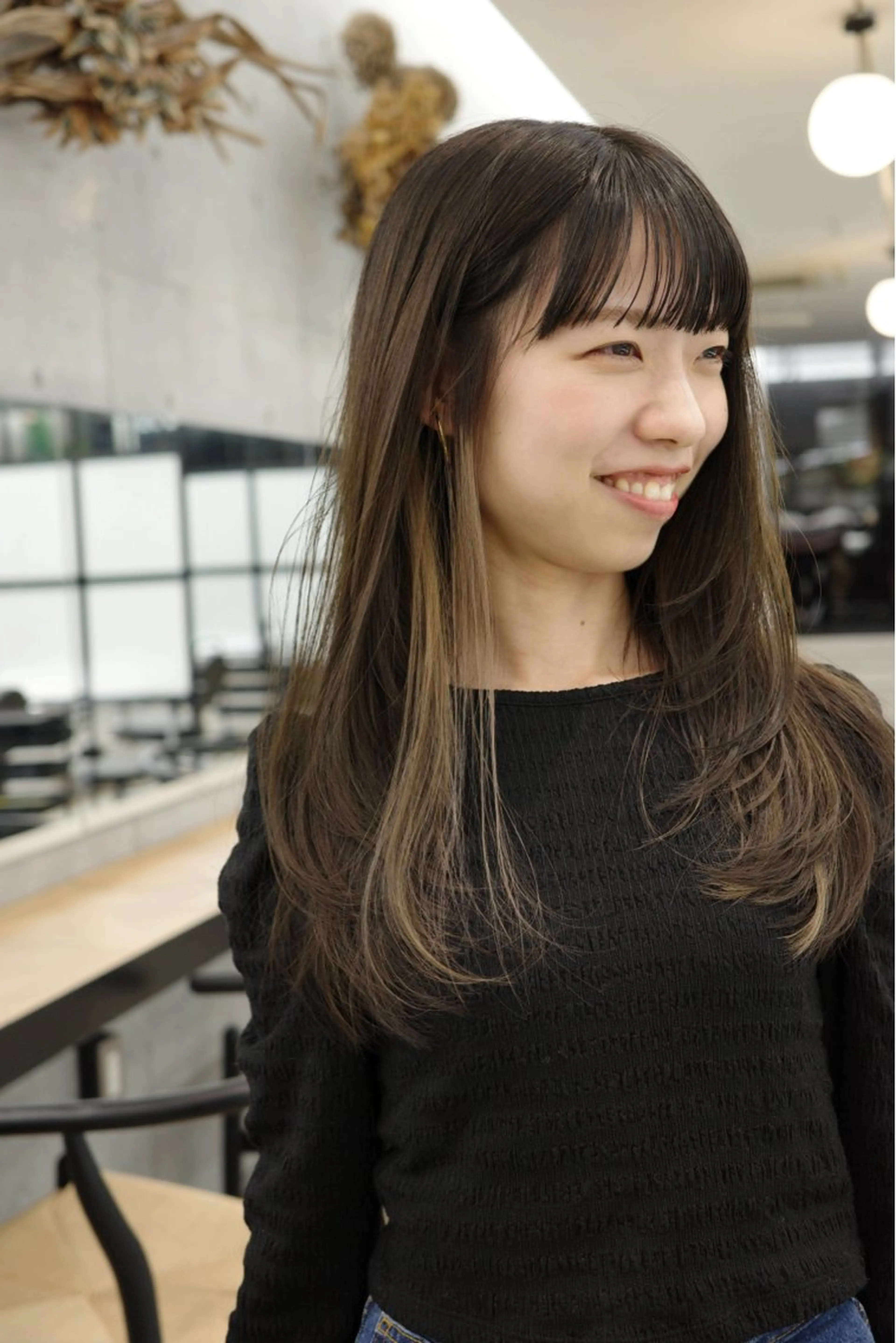 ロング GO TODAY SHAiRE SALON Polaris店所属・くせっ毛カット タツヤのヘアスタイル