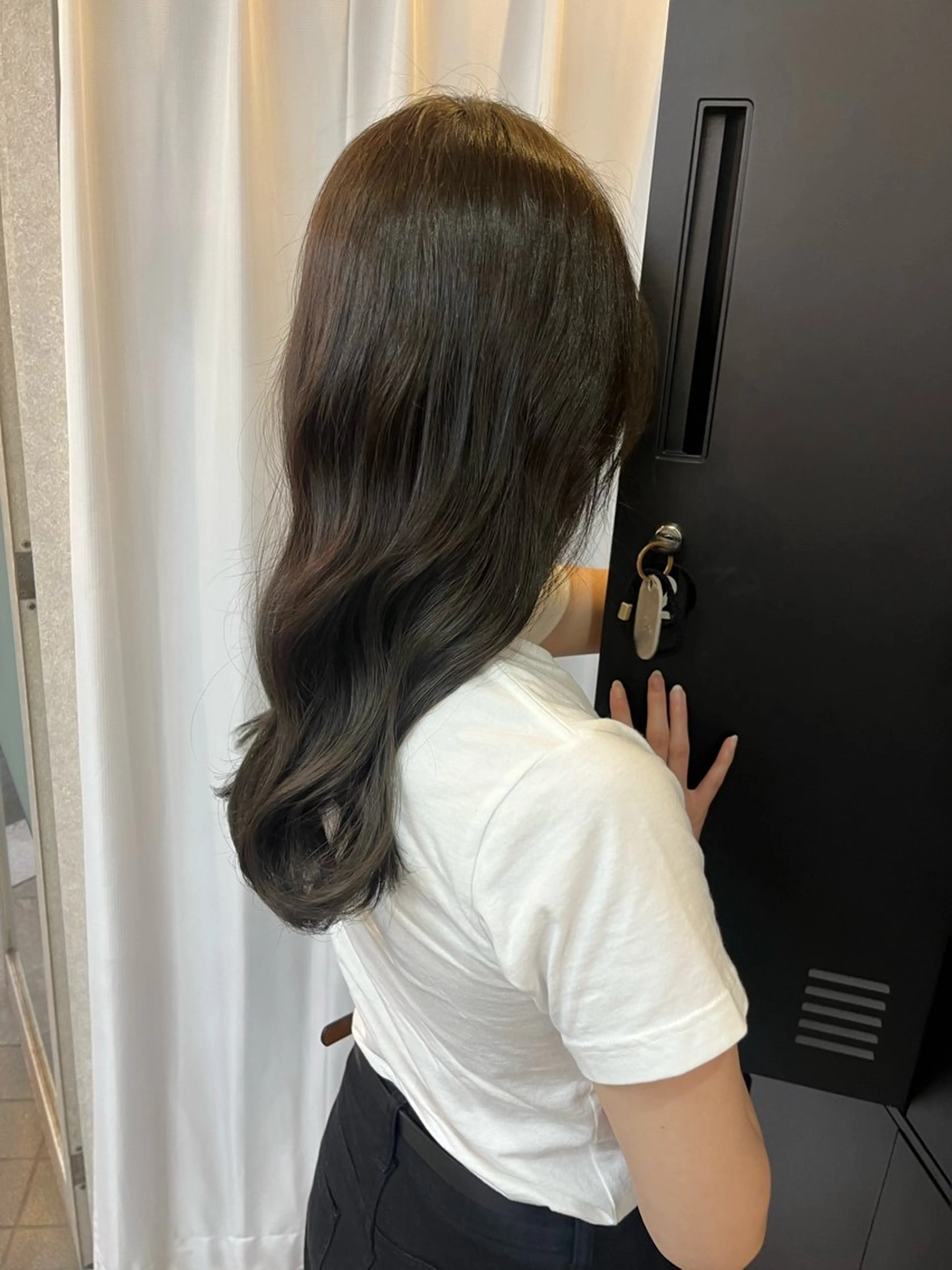 ロング 松本 陽菜のヘアスタイル