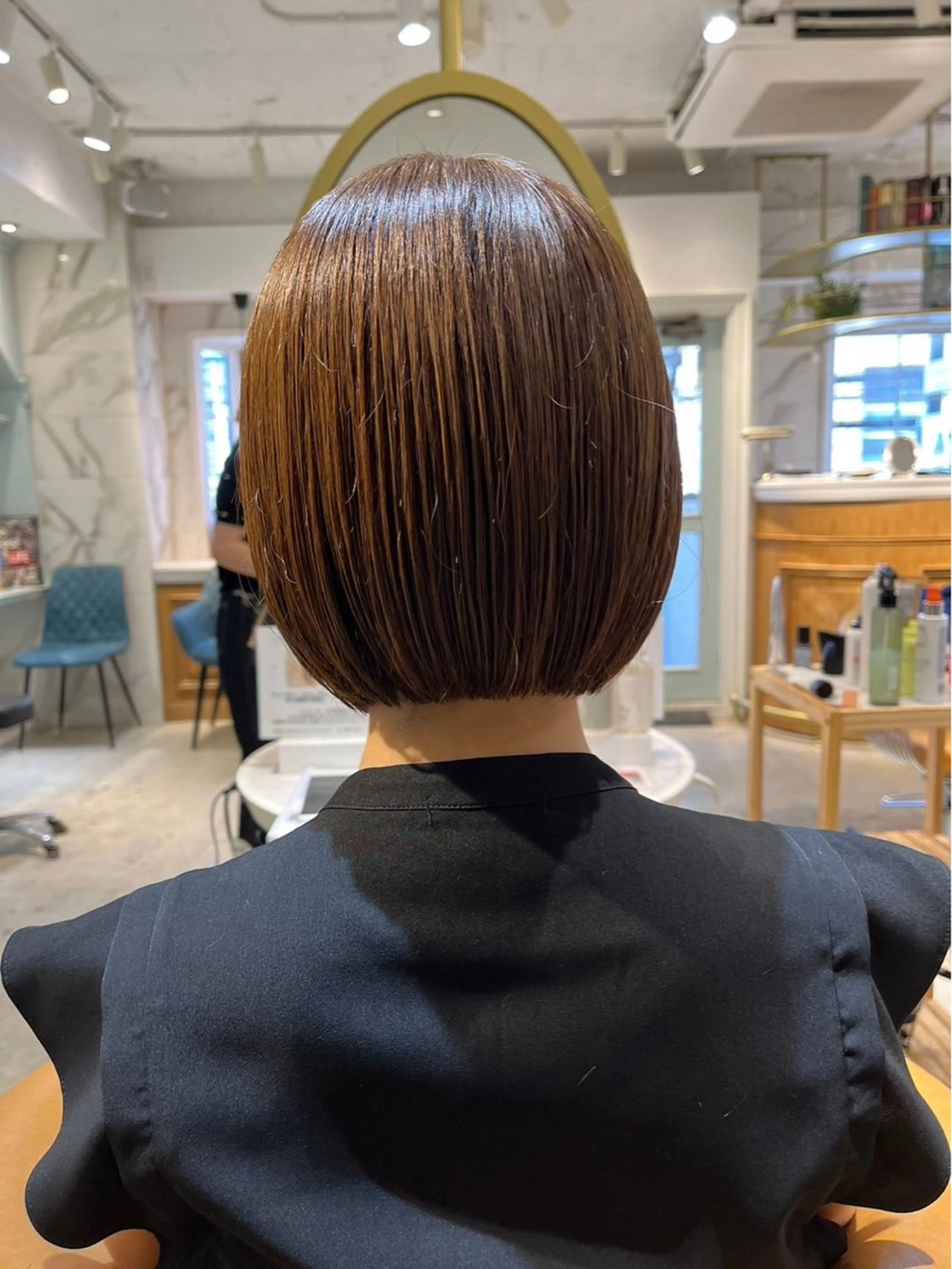 ミディアム Lond labのヘアスタイル