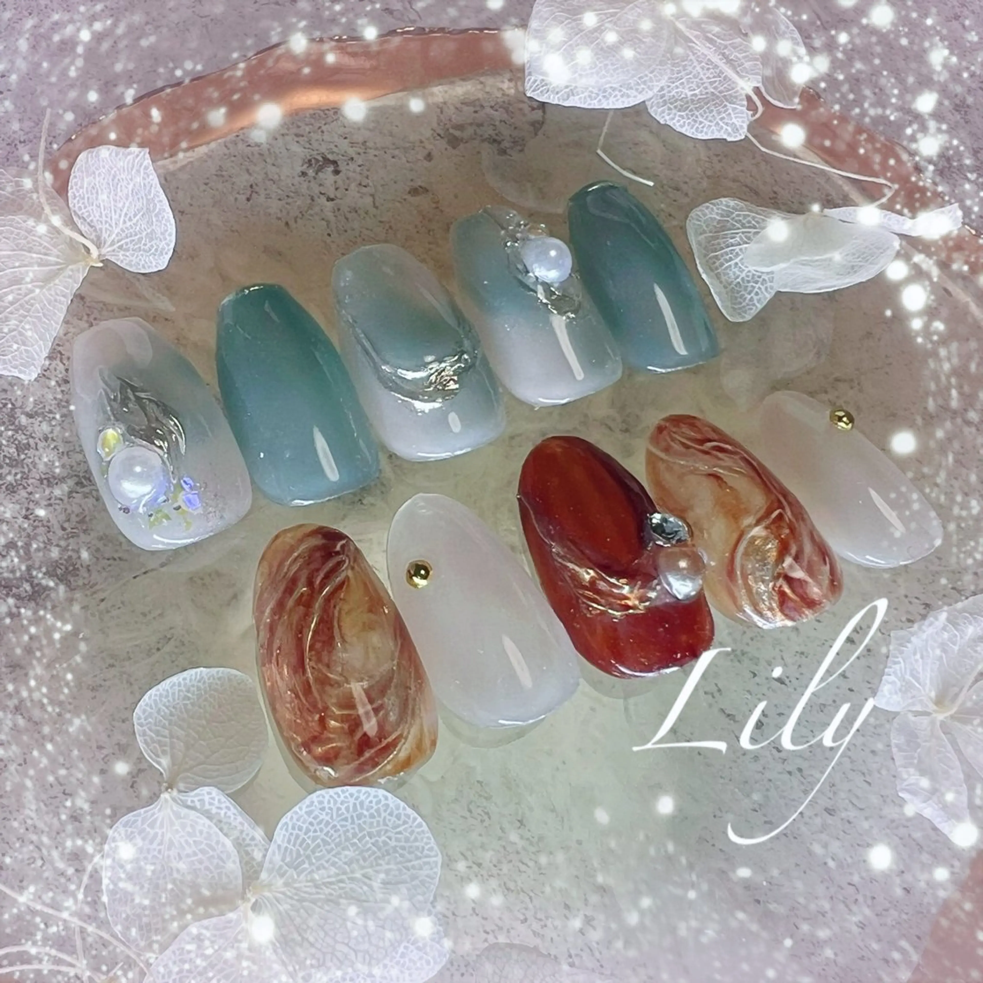 ネイル ハンドネイル Nailsalon Lilyのネイルデザイン