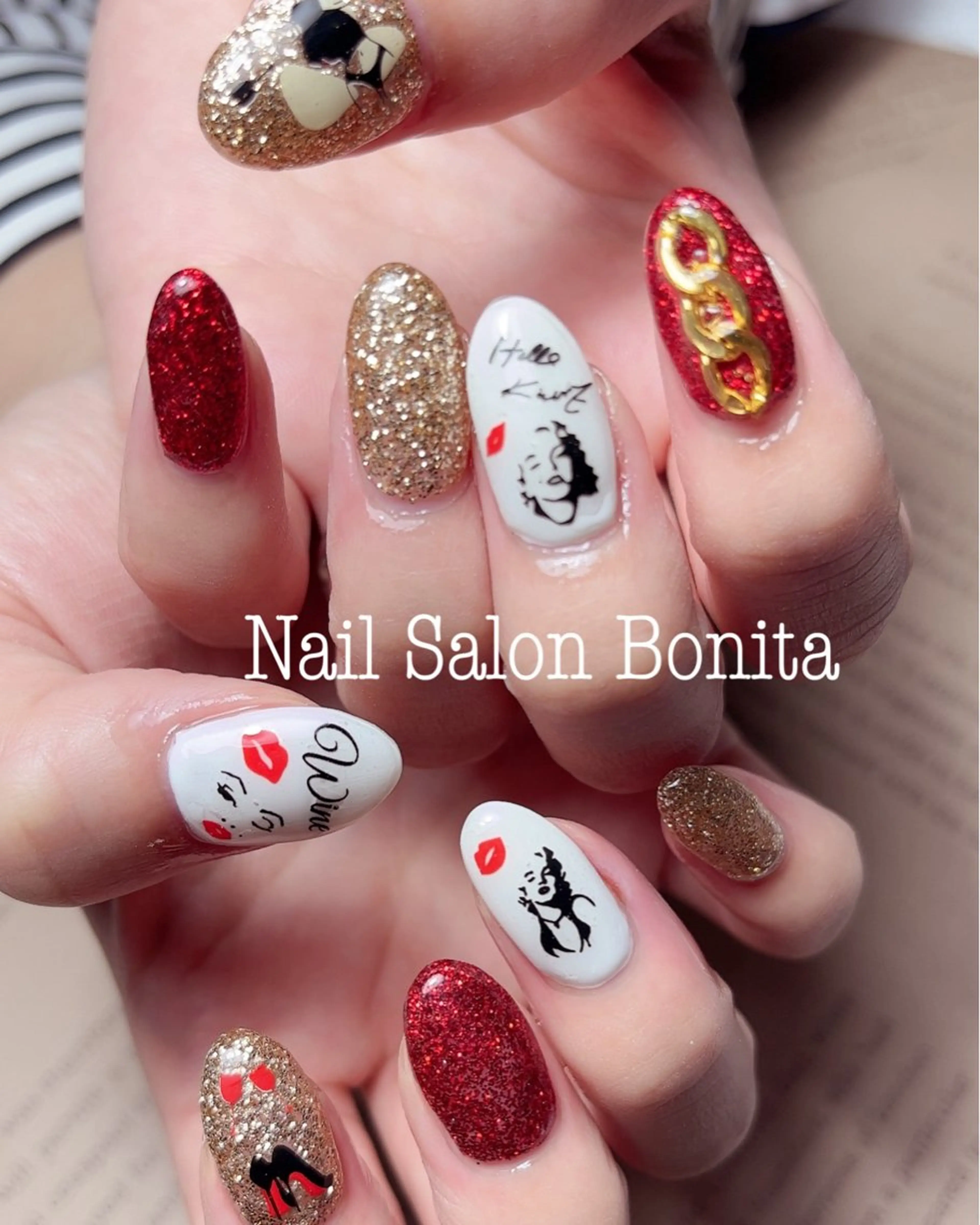 ネイル ハンドネイル フットネイル Nail Salon Bonita所属・フィルイン施術 SHIZUKAのネイルデザイン