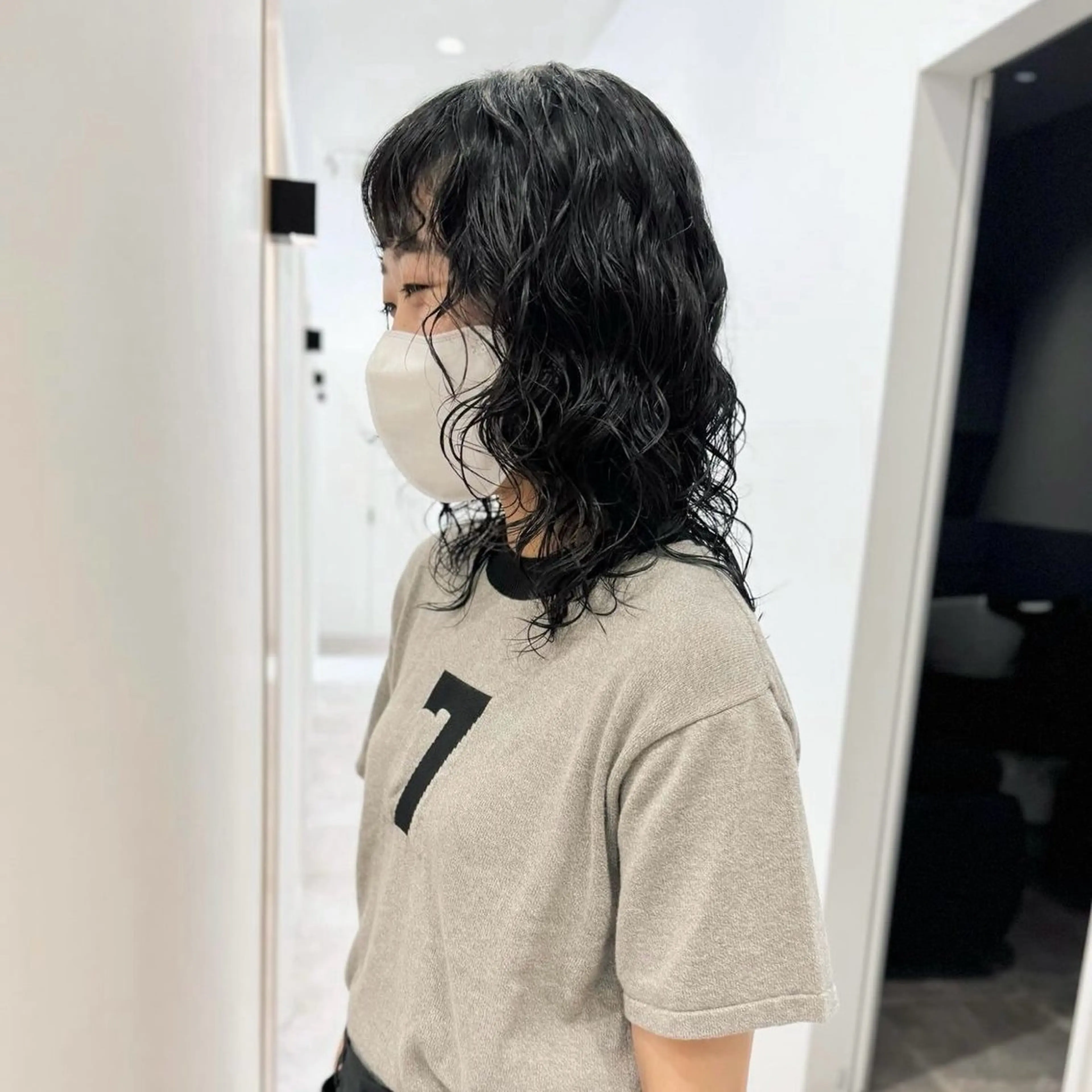 ミディアム パーマ ミディアムパーマ gotoday shaire salon 神戸三宮所属・ショート/パーマ/ MIOのヘアスタイル