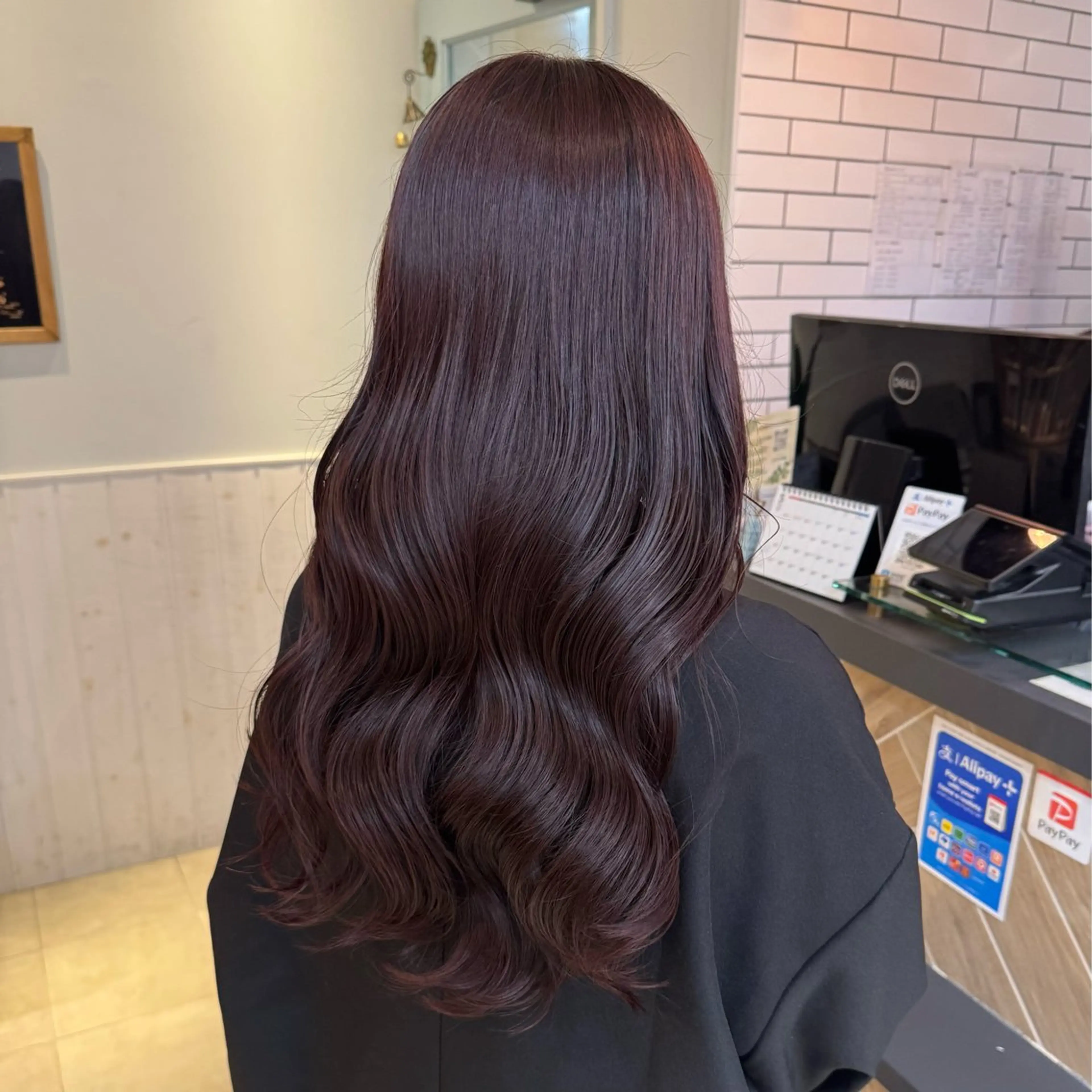 ロング カラー ブリーチ ブラウンカラー ブリーチなしカラー ピンクカラー ピンクブラウン カット ヘアカラー トリートメント 🍀ブリーチ/艶カラ ー🍀 コイケのヘアスタイル