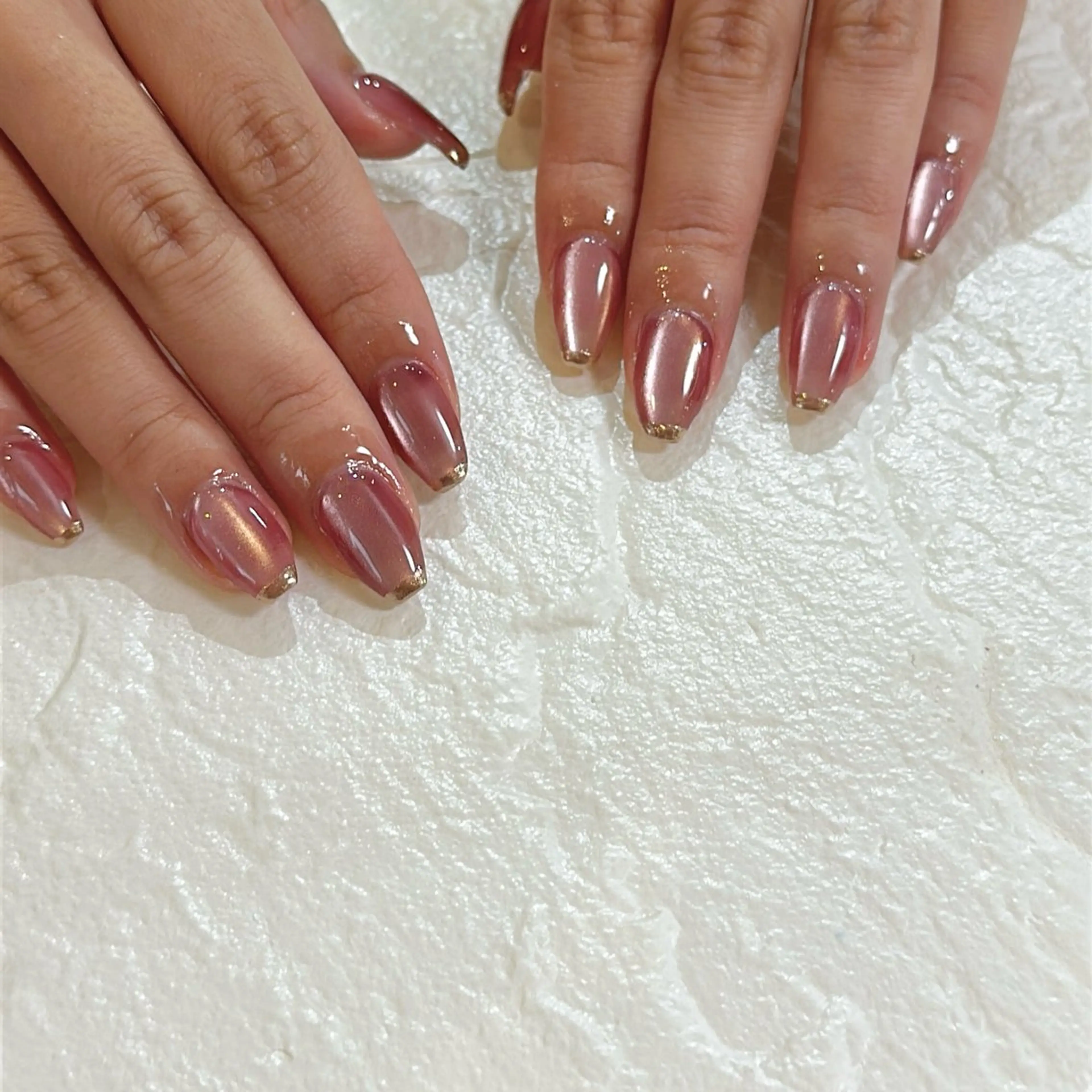 ネイル フットネイル ジェルネイル グリーン マグネットネイル パラジェル ハンドネイル lalaroom. nailsalon航空公園店所属・lala room.のネイルデザイン