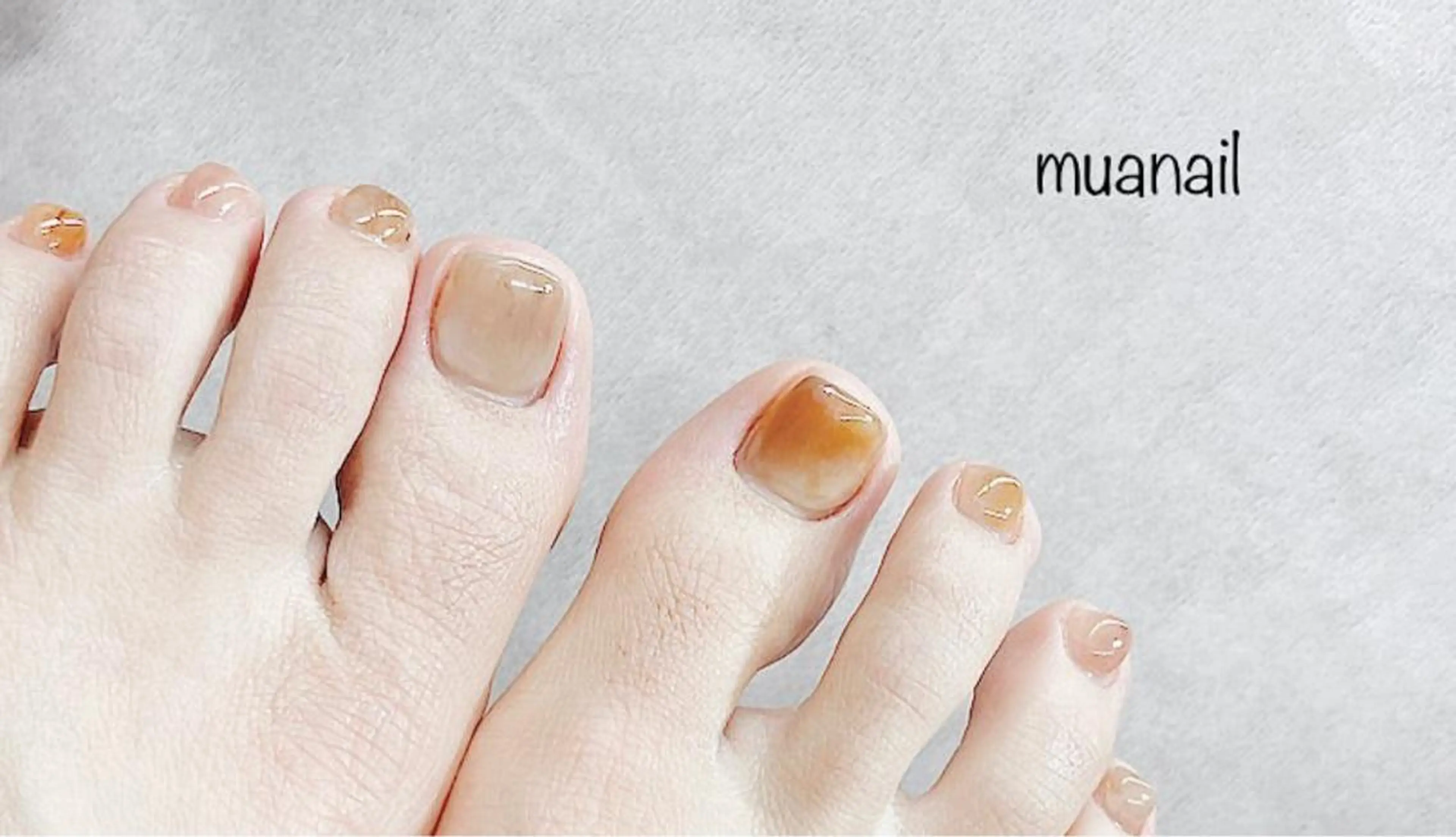 ネイル フットネイル mua nail mikiのネイルデザイン