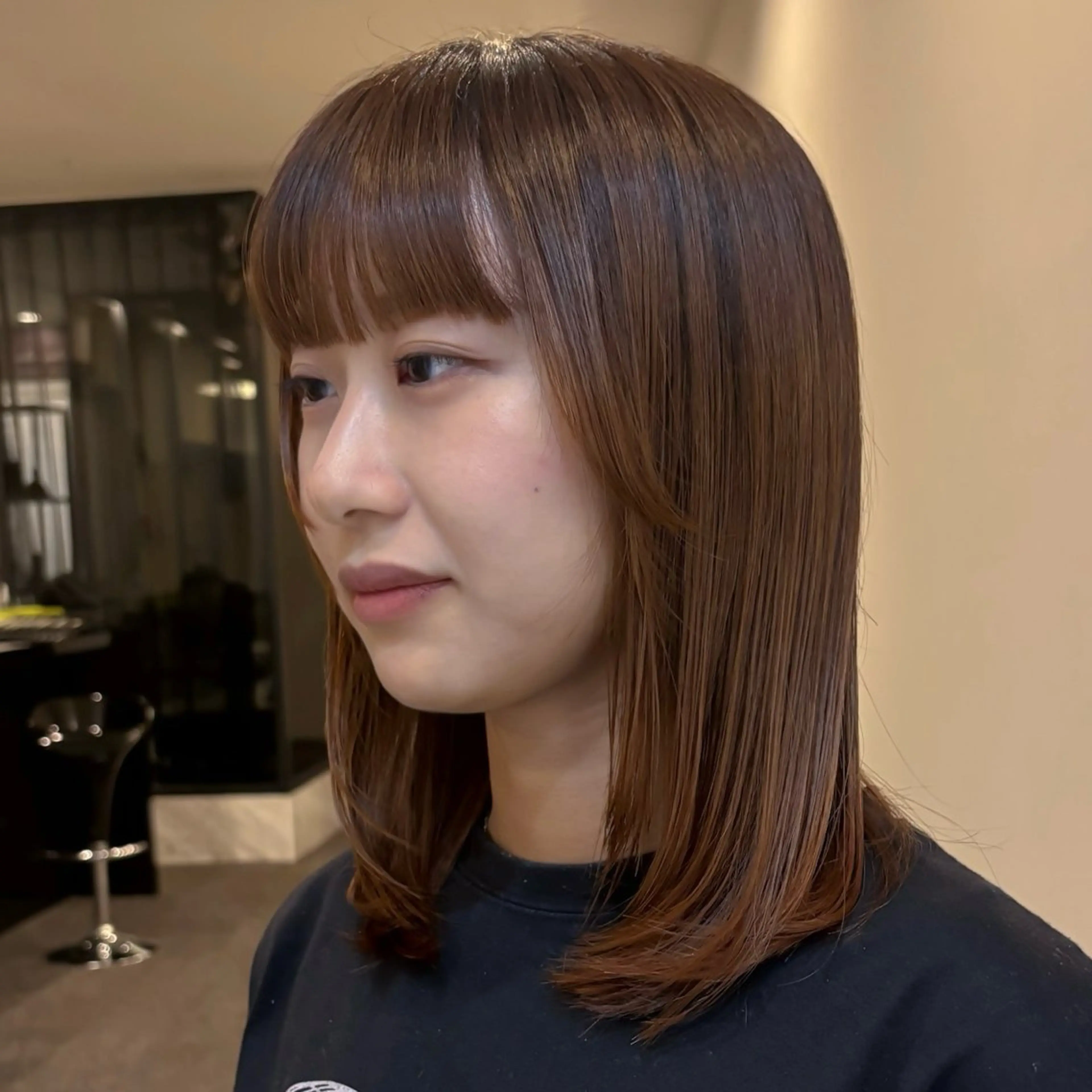 ミディアム レイヤーカット MASHU ADOBE所属・レイヤー /髪質改善 /愛実のヘアスタイル