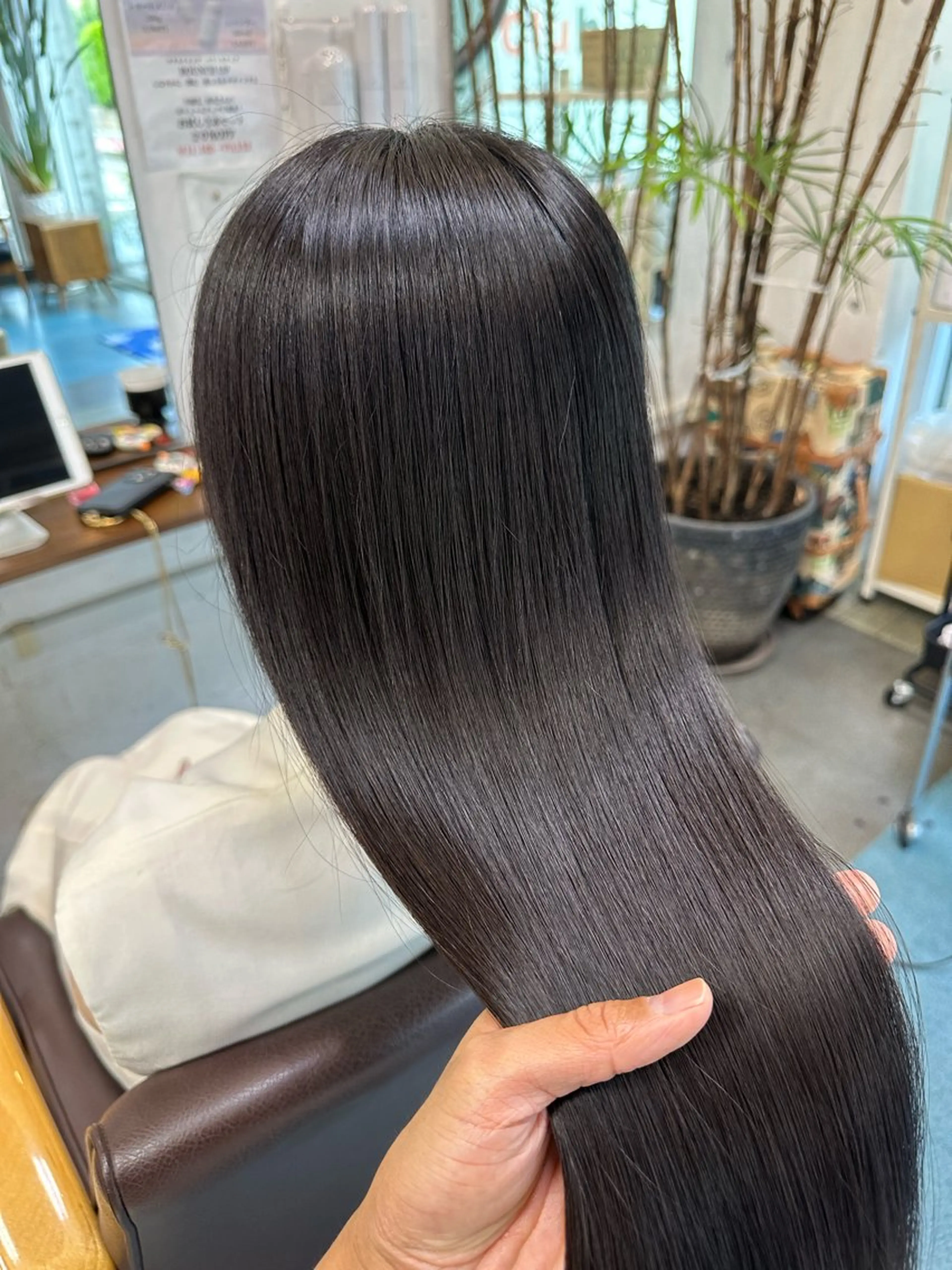 ロング 髪質改善 カット トリートメント 【髪質改善】に特化 オリーブオイルクラブのヘアスタイル