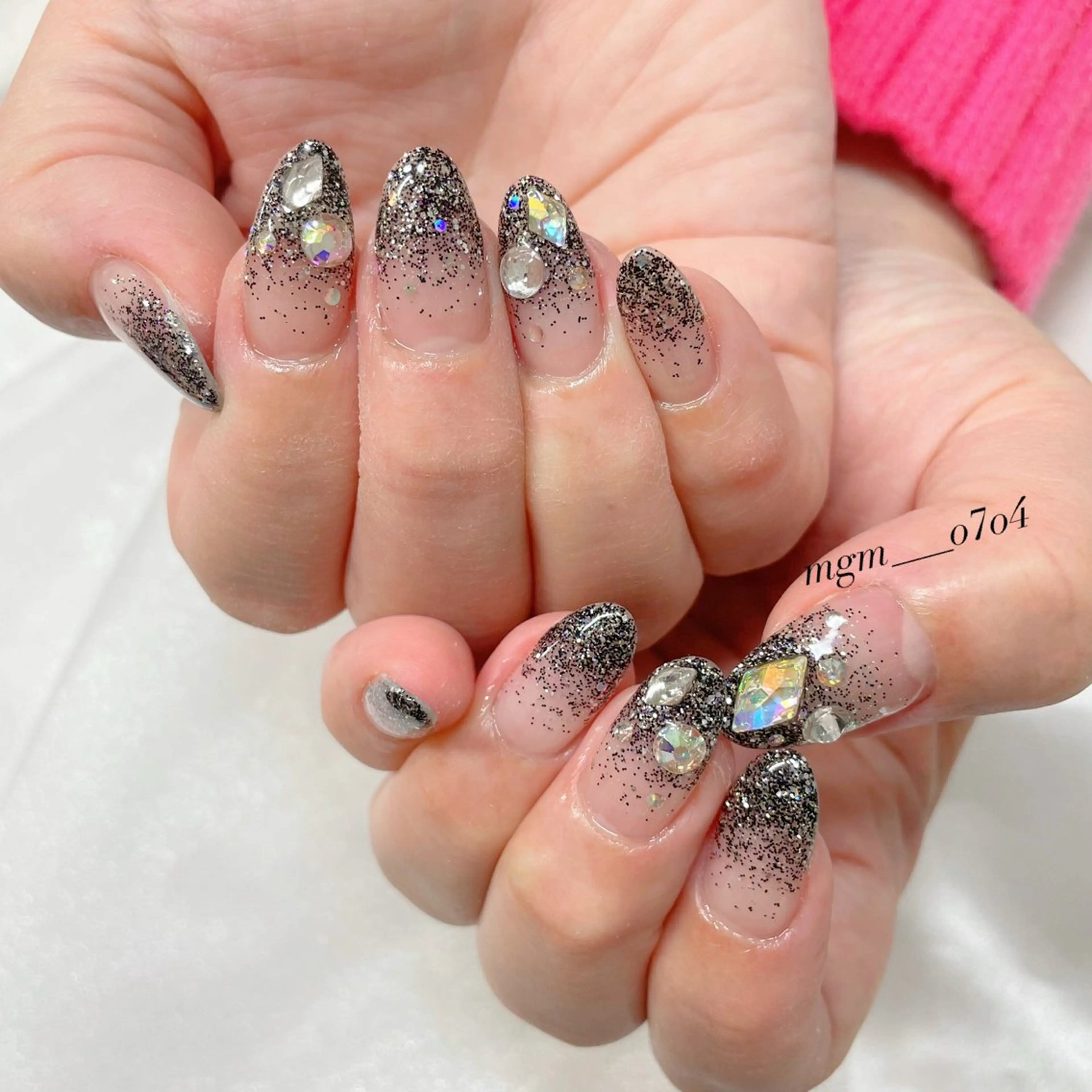 ネイル ハンドネイル ハンドケア MoON...❤︎ MeGuのネイルデザイン