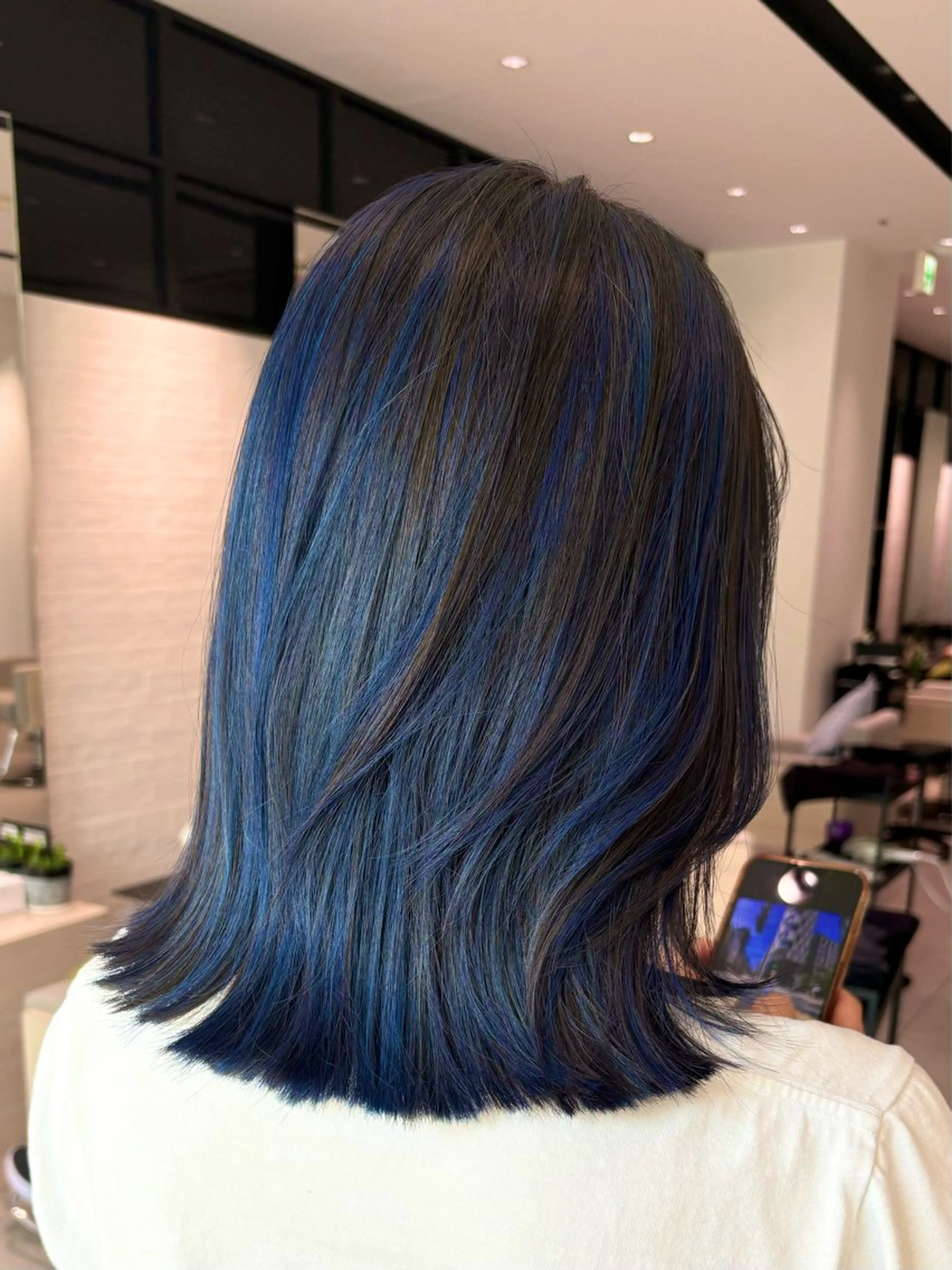 ミディアム ヘアカラー 艶カラーリスト 🌈銀座🌈牛込萌香のヘアスタイル