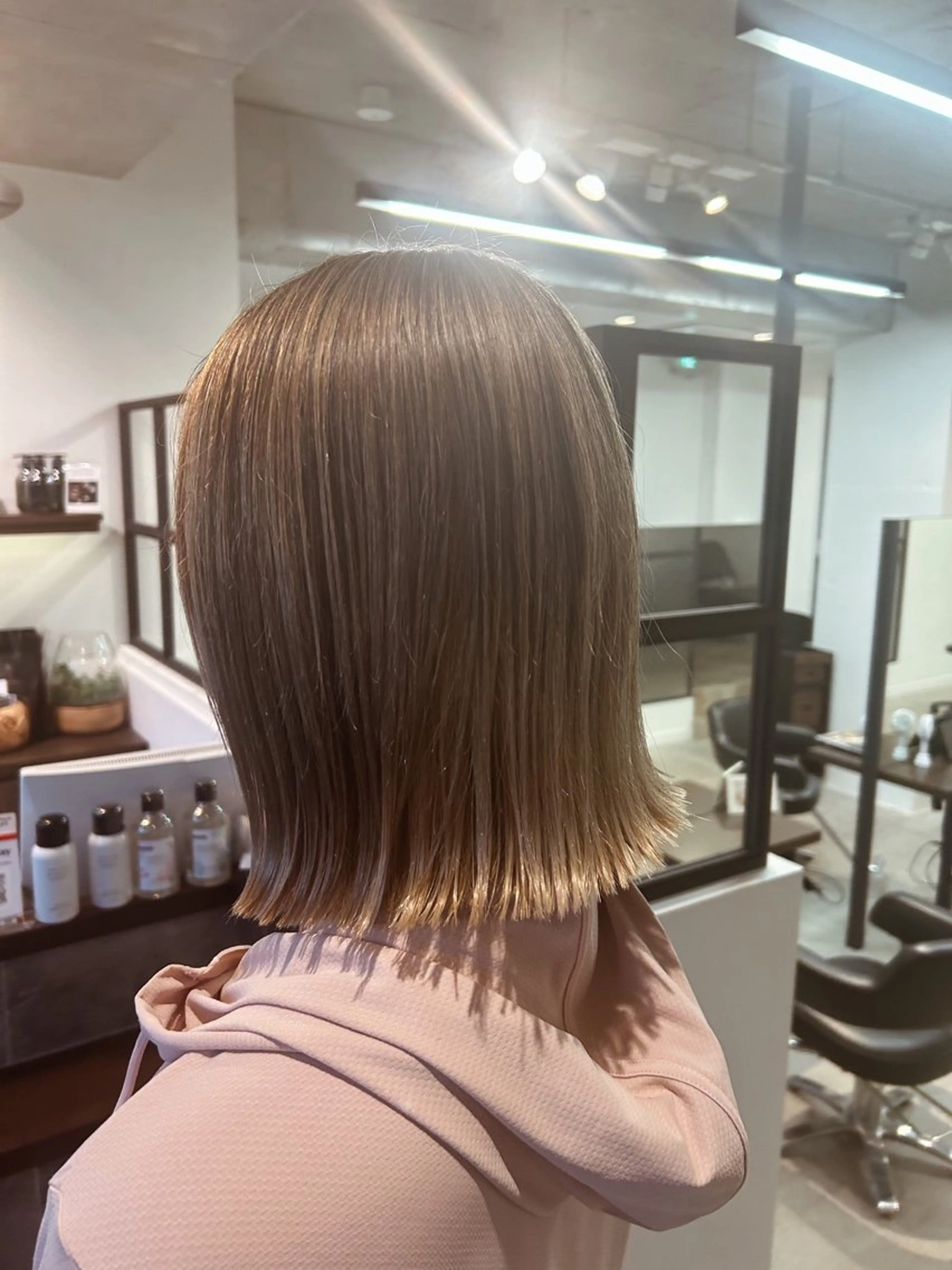 ショート カラー ヘアカラー 髪質改善/縮毛矯正/ 透明感カラーYUMAのヘアスタイル