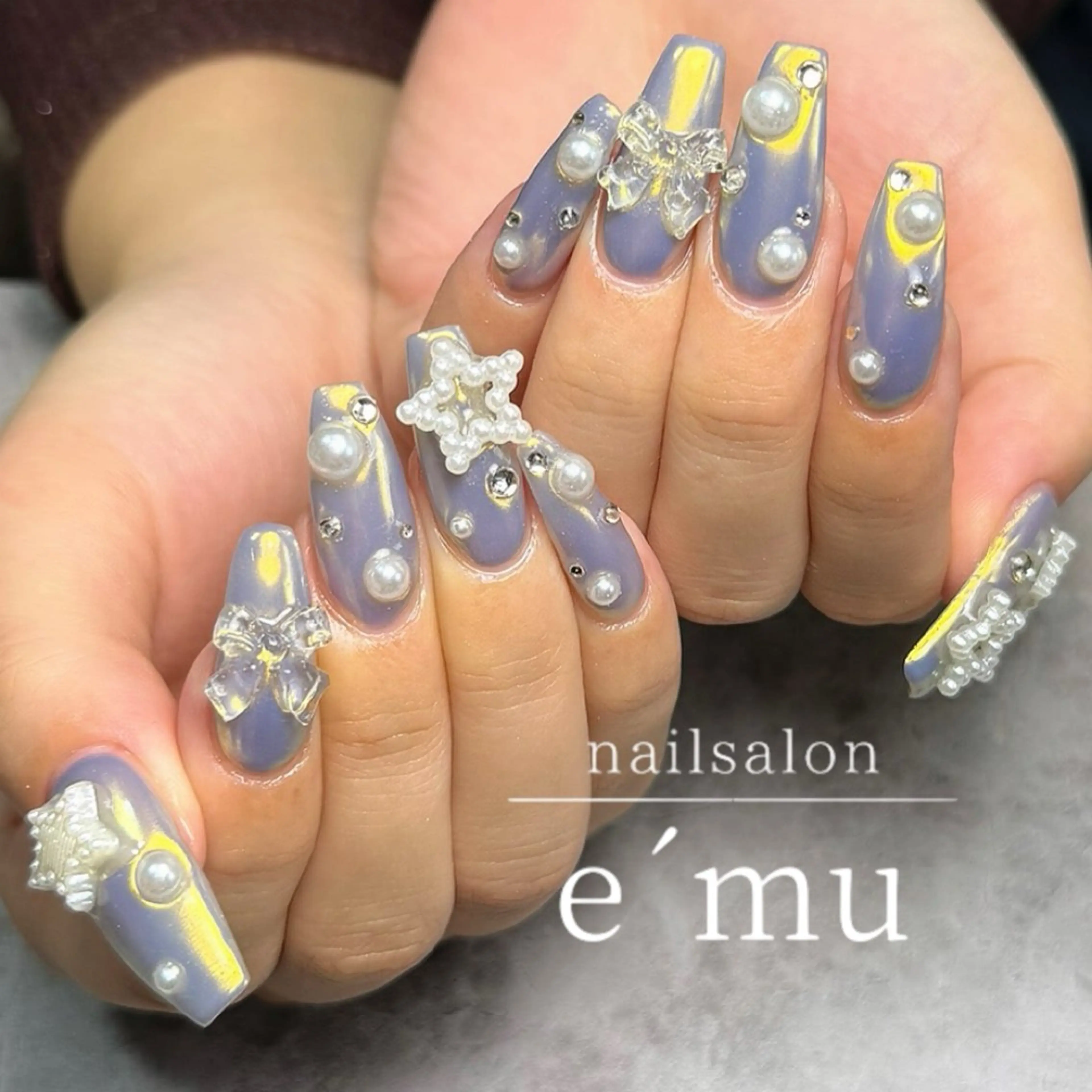 ネイル ハンドネイル nailsalon e´muのネイルデザイン