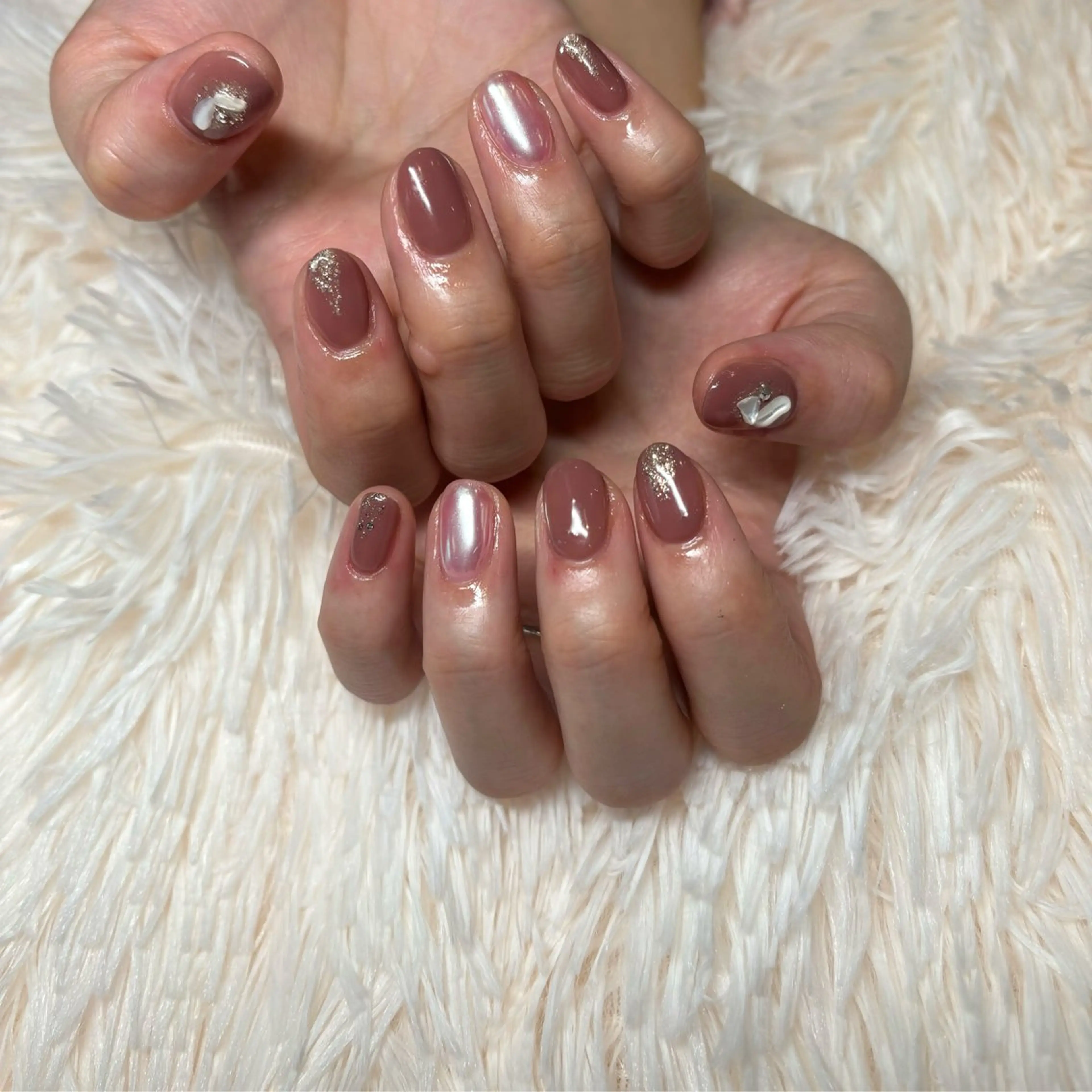 ネイル アートネイル ワンカラーネイル ハンドネイル maki nailのネイルデザイン