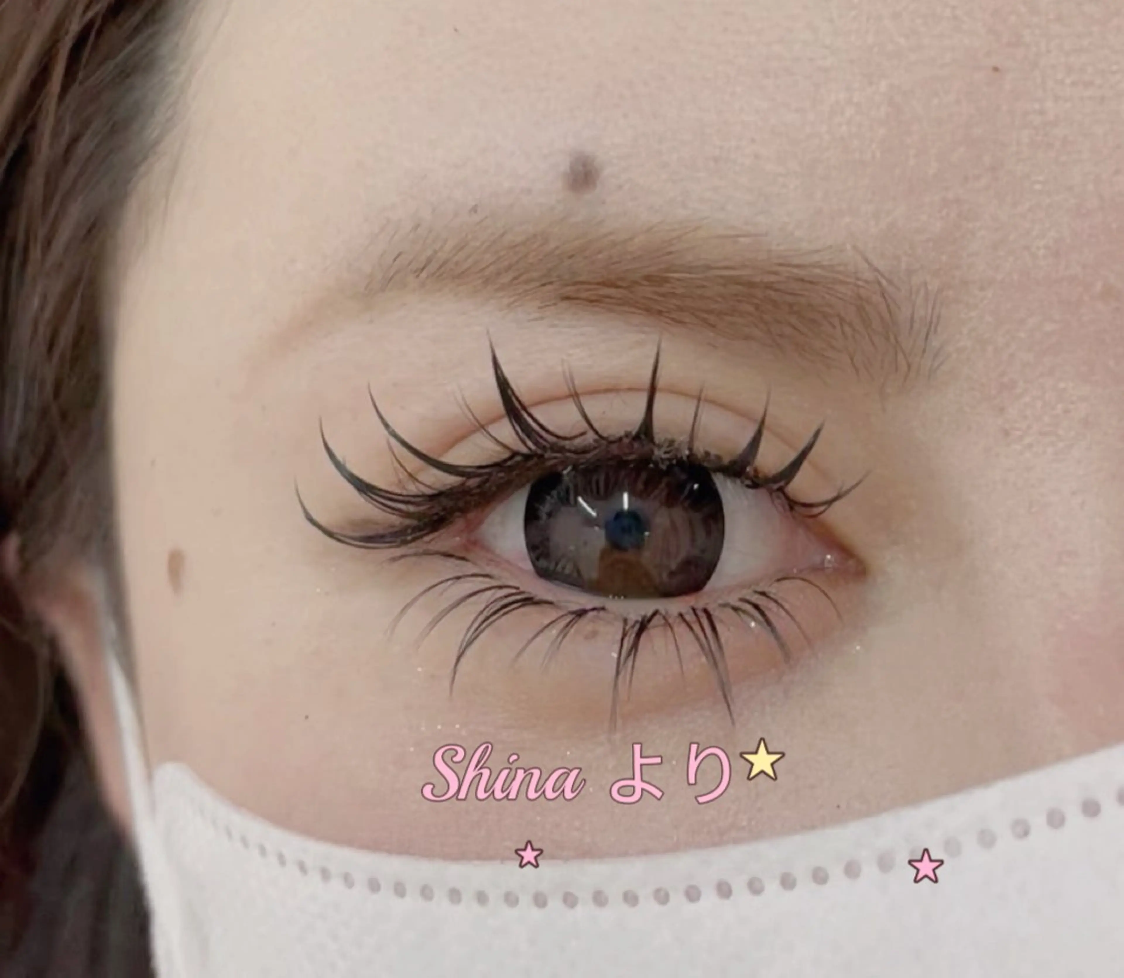 マツエク・マツパ マツエク Best  Eyelash所属・Shina 🌺ワンホン専門のマツエク・マツパデザイン