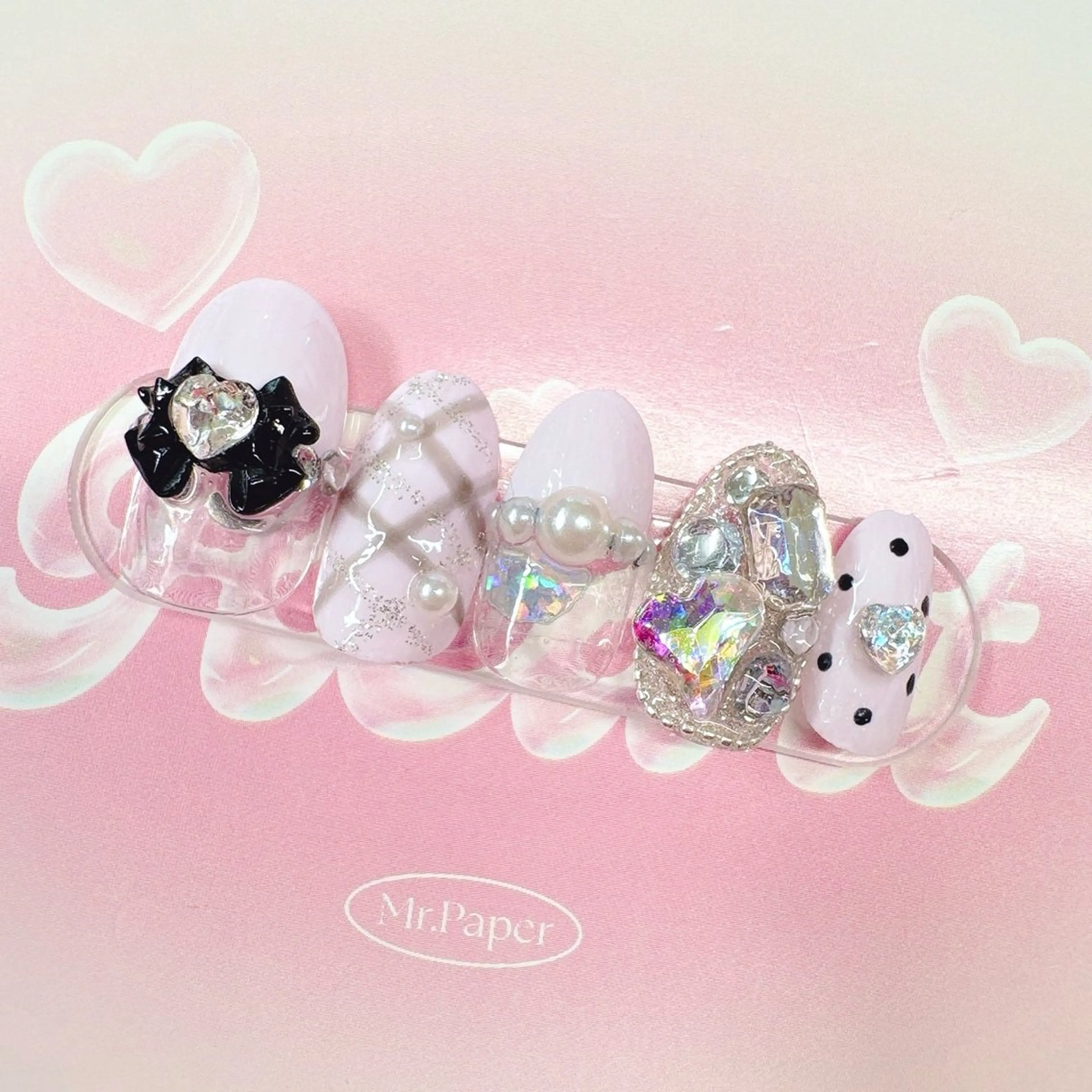 ネイル ハンドネイル MignonReve ♡EIMI🌈のネイルデザイン