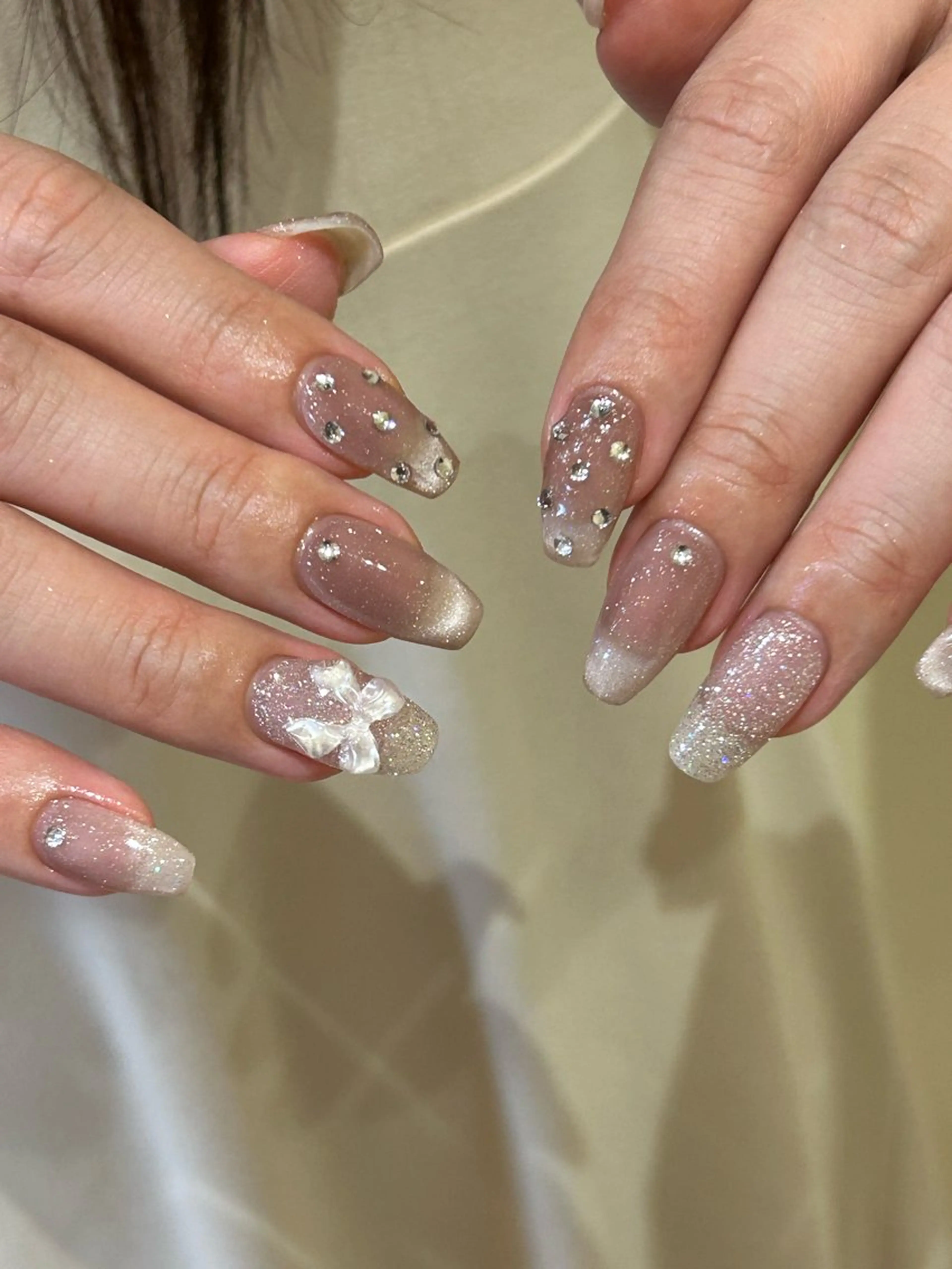 ネイル ハンドネイル Mana  🫧 パラジェル⌇自由が丘のネイルデザイン