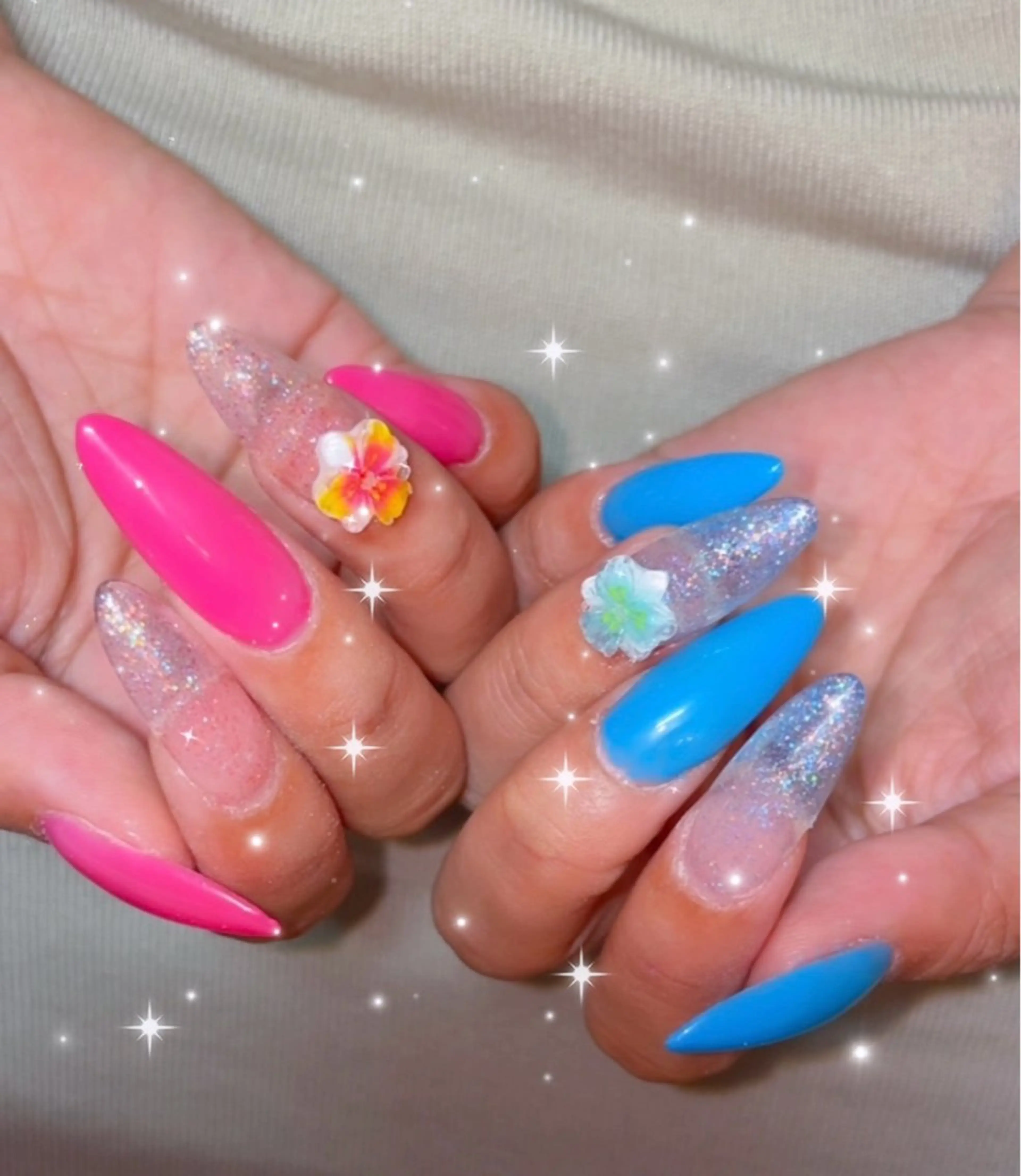 ロング プライベートサロン le'aのネイルデザイン