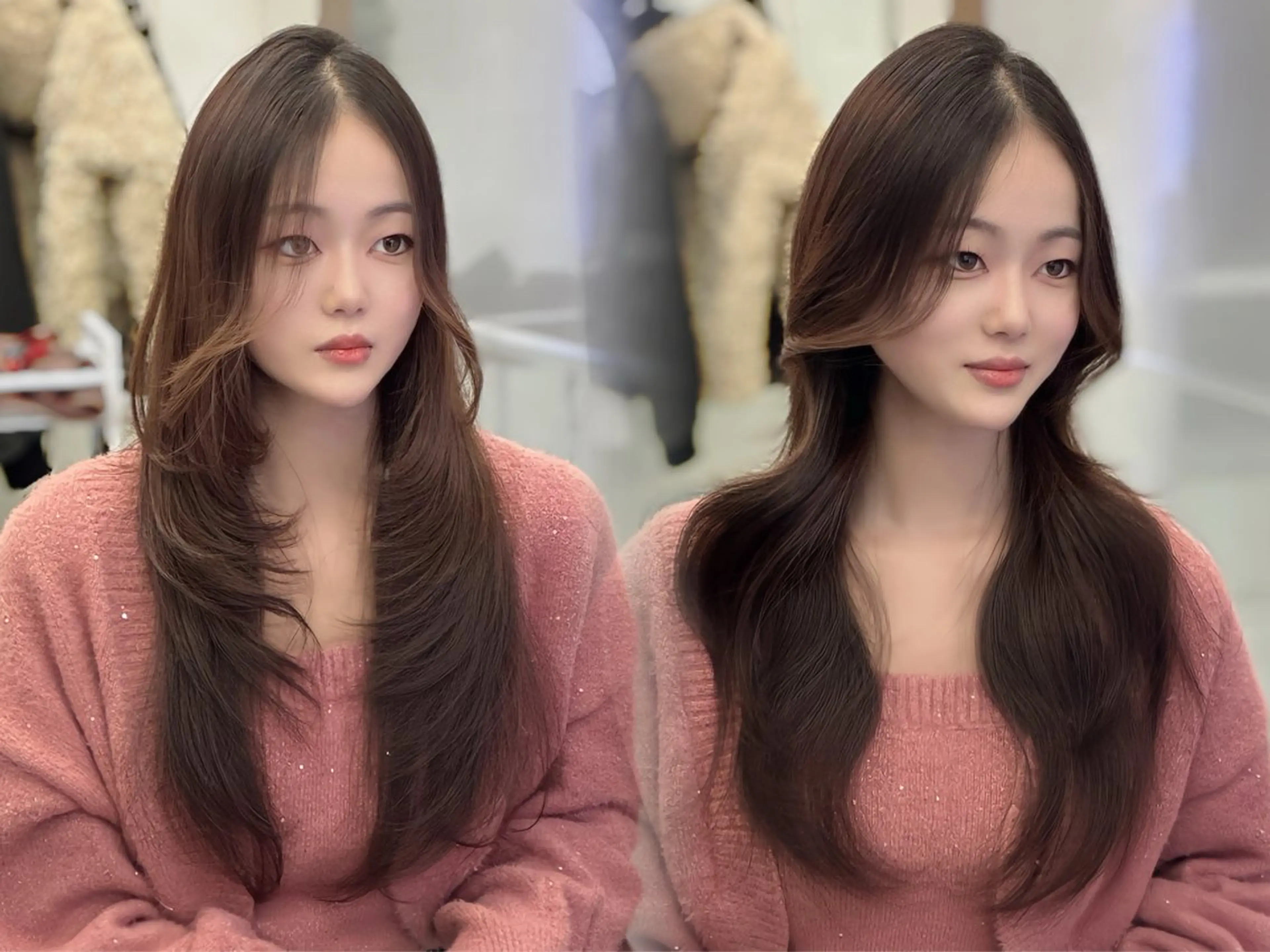 ロング カット ヘアカラー ヘアセット LOMKH所属・レイヤーカット /縮毛矯正/タツヤのヘアスタイル