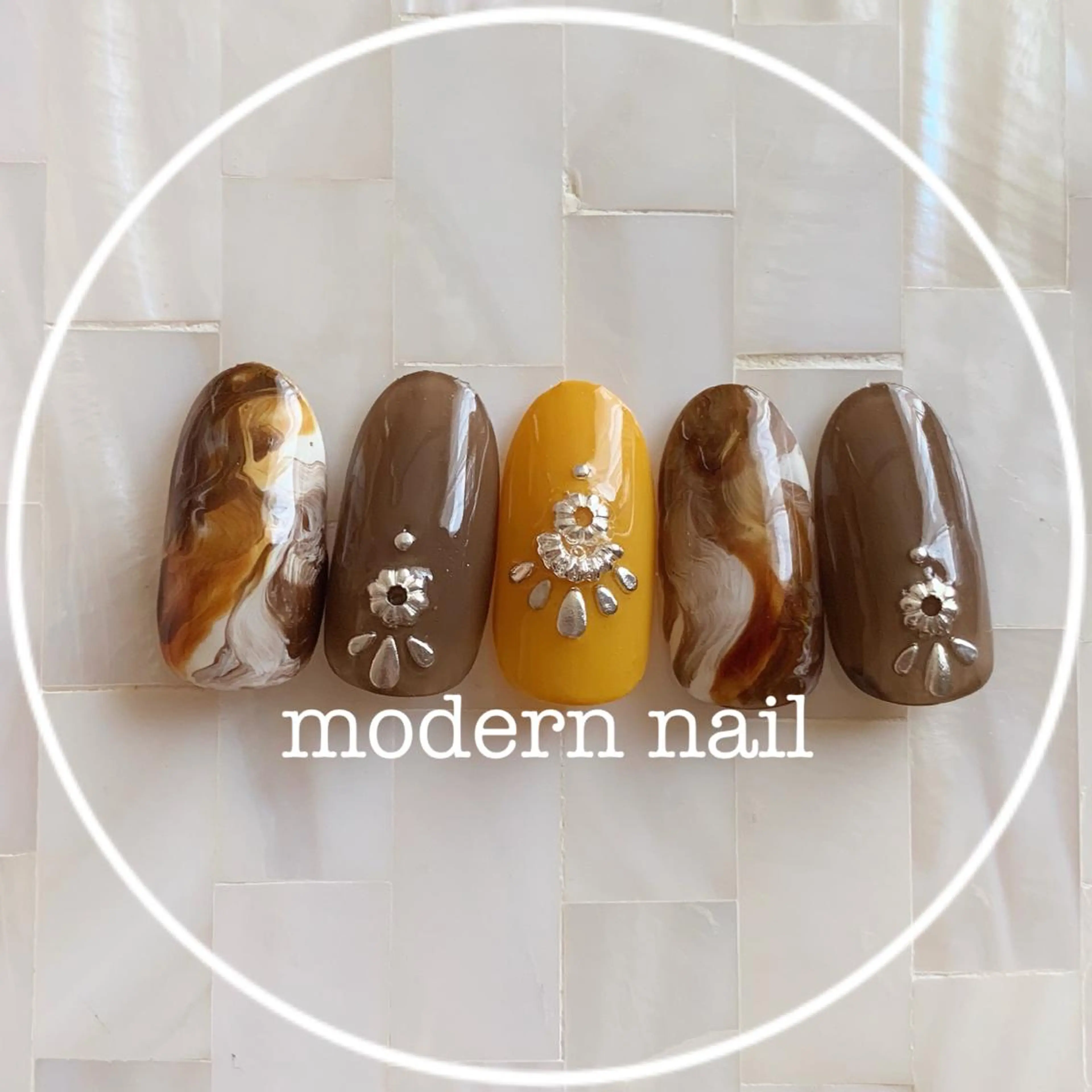 ネイル ニュアンスネイル ハンドネイル 小川 玲奈のネイルデザイン