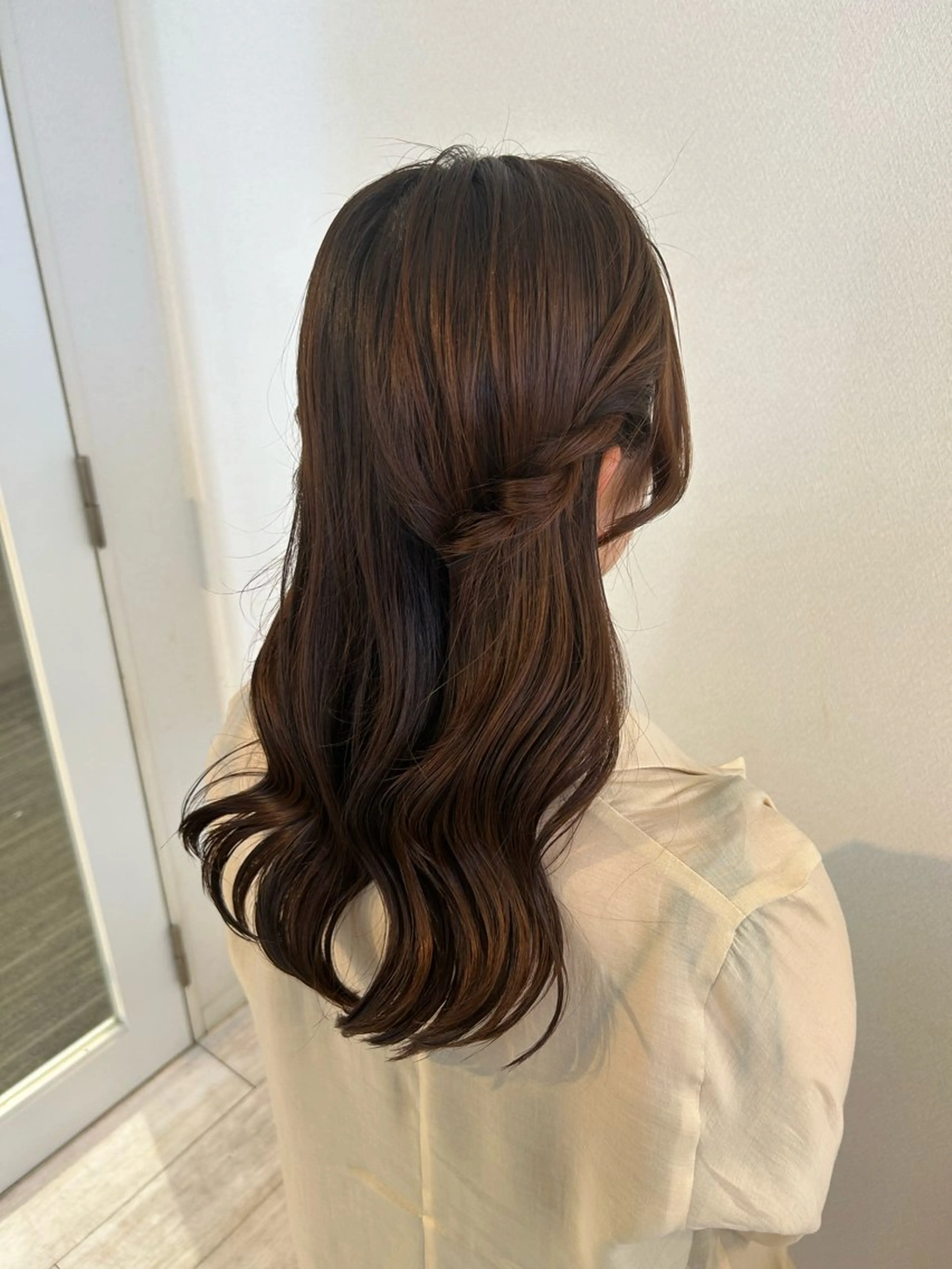 ロング ヘアアレンジ ヨシンモリ ヒナリ/まつ毛パーマ 無料モデル募集中☆彡のマツエク・マツパデザイン