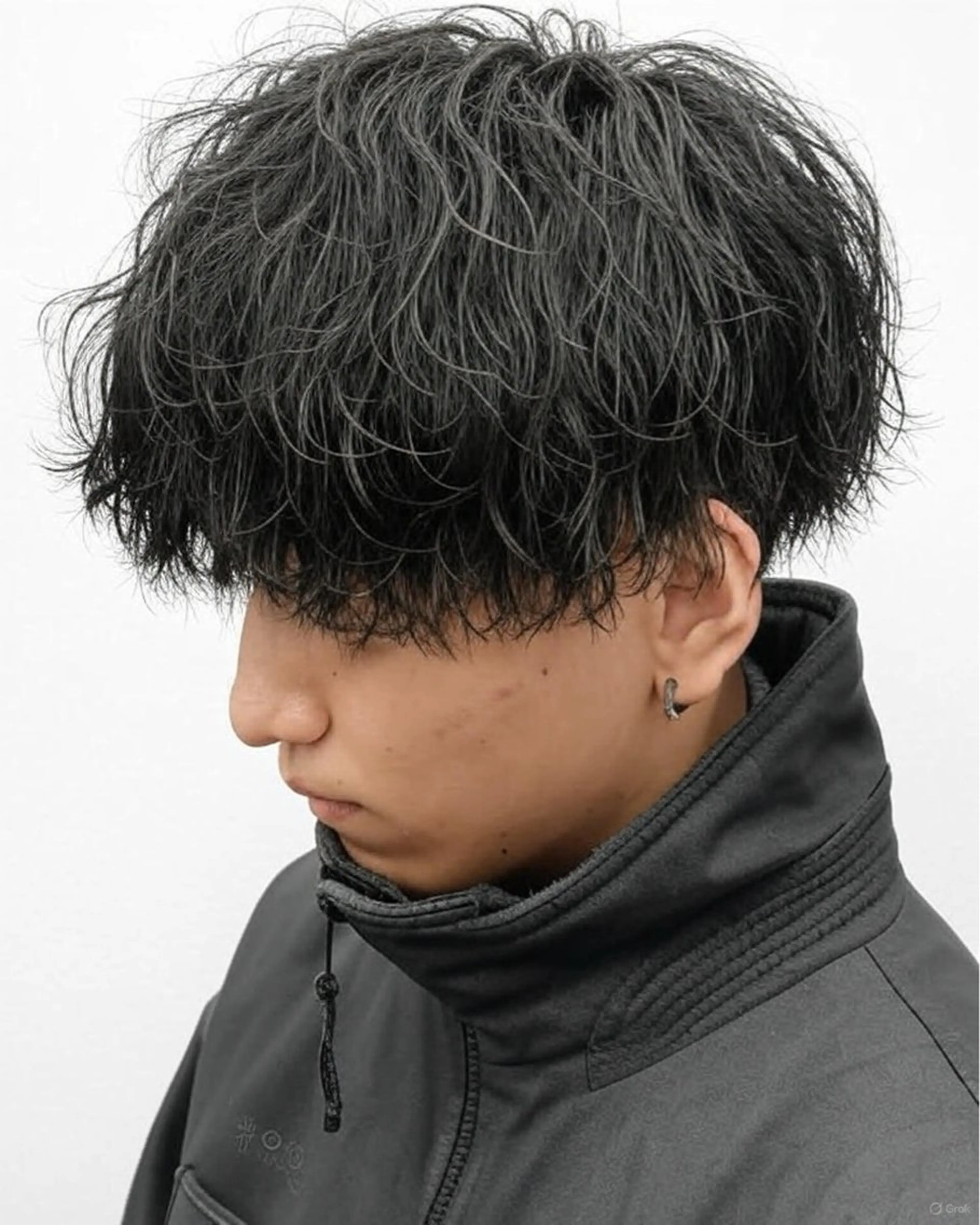 [ミニモ限定格安価格💈]メンズ限定カット×波巻きスパイラル🌀の写真
