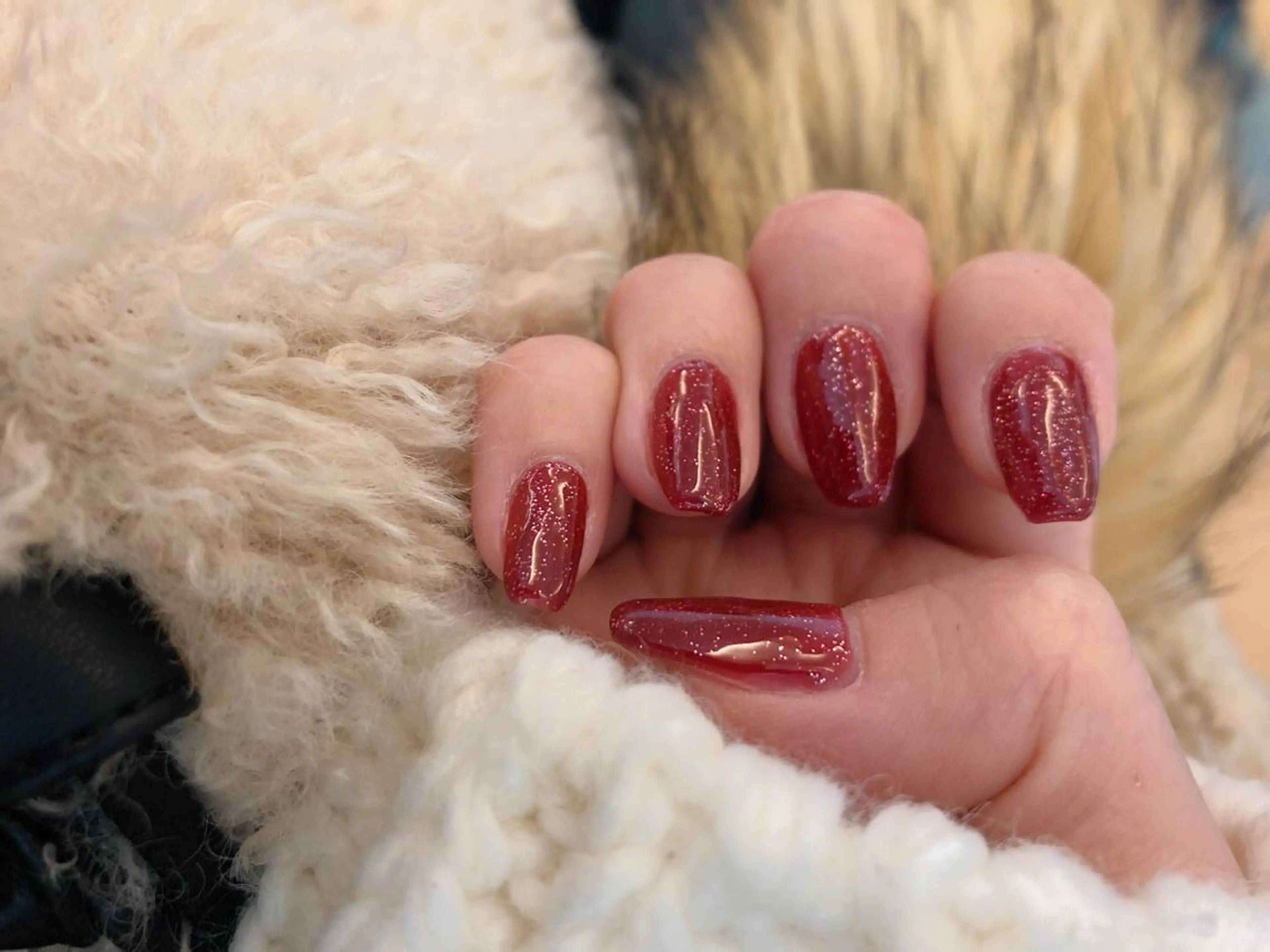 ネイル 冬ネイル クリスマス ハンドネイル kiki nail 二子玉川のネイルデザイン