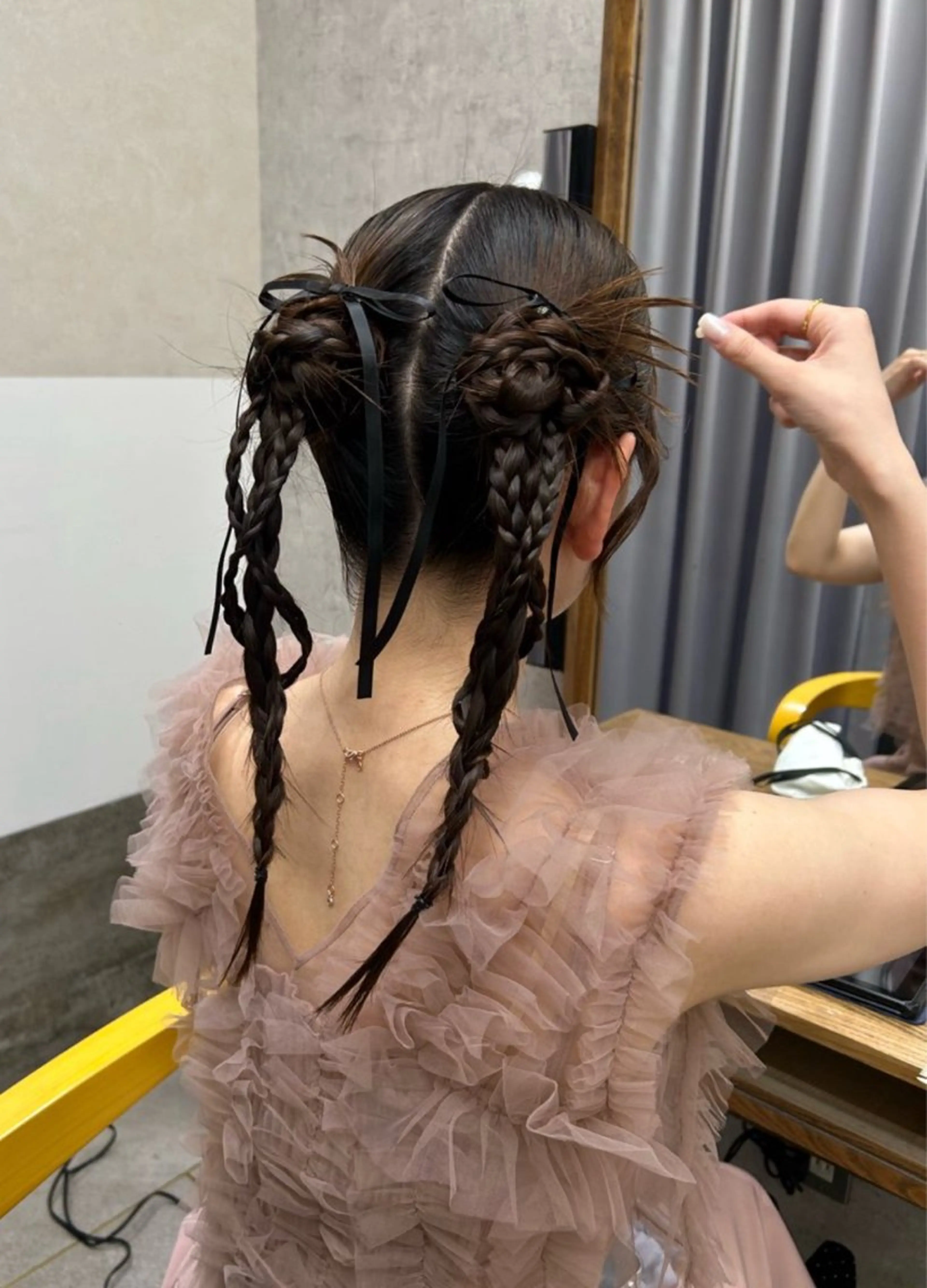 ヘアアレンジ ヘアセット GiseL ハイトー ンSa_ya🎀のヘアスタイル