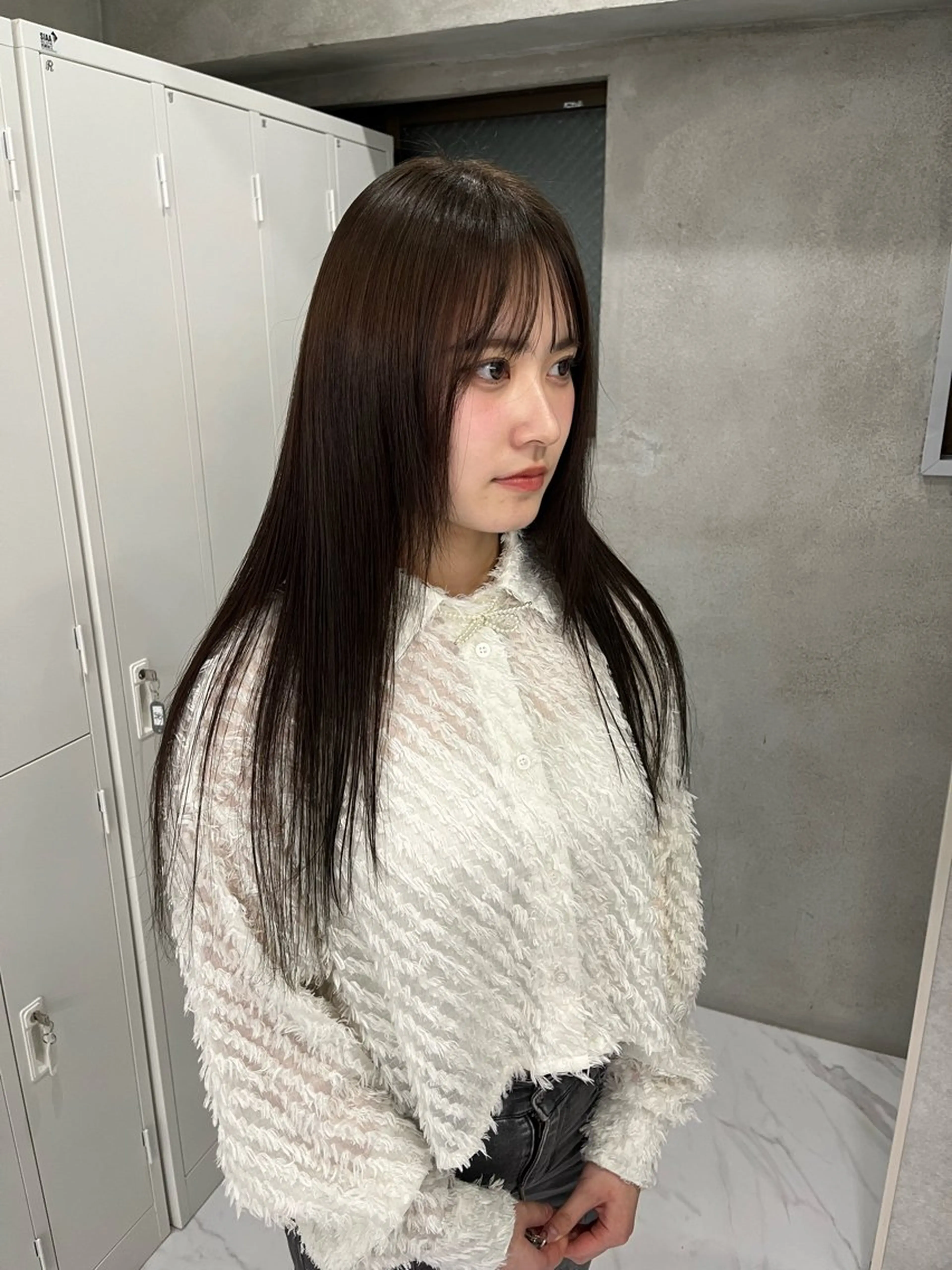 ヘアカラー sena⌇髪質改善⌇ ブリーチなしWカラーのヘアスタイル