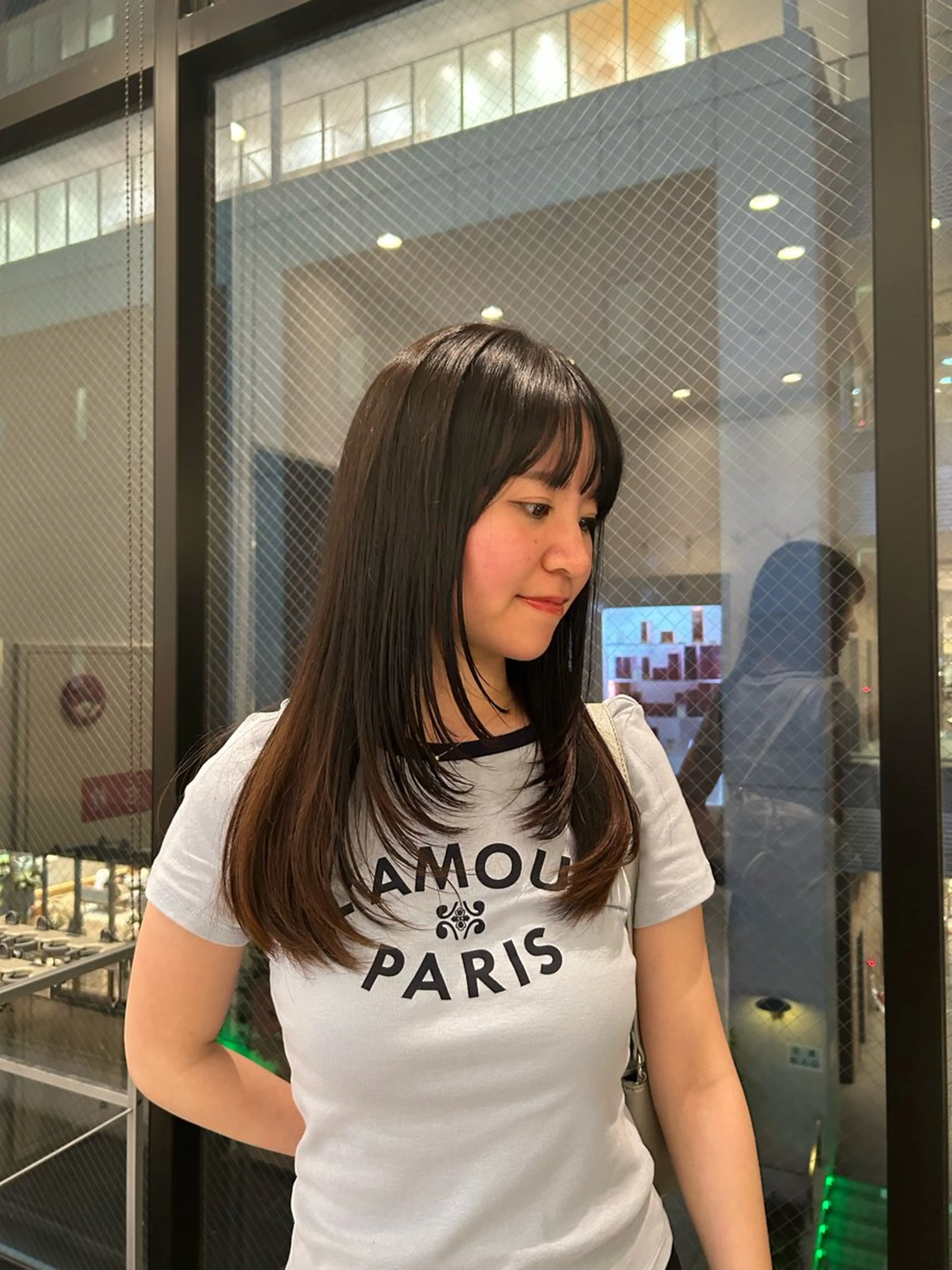 セミロング brace あべの/ Nicoのヘアスタイル