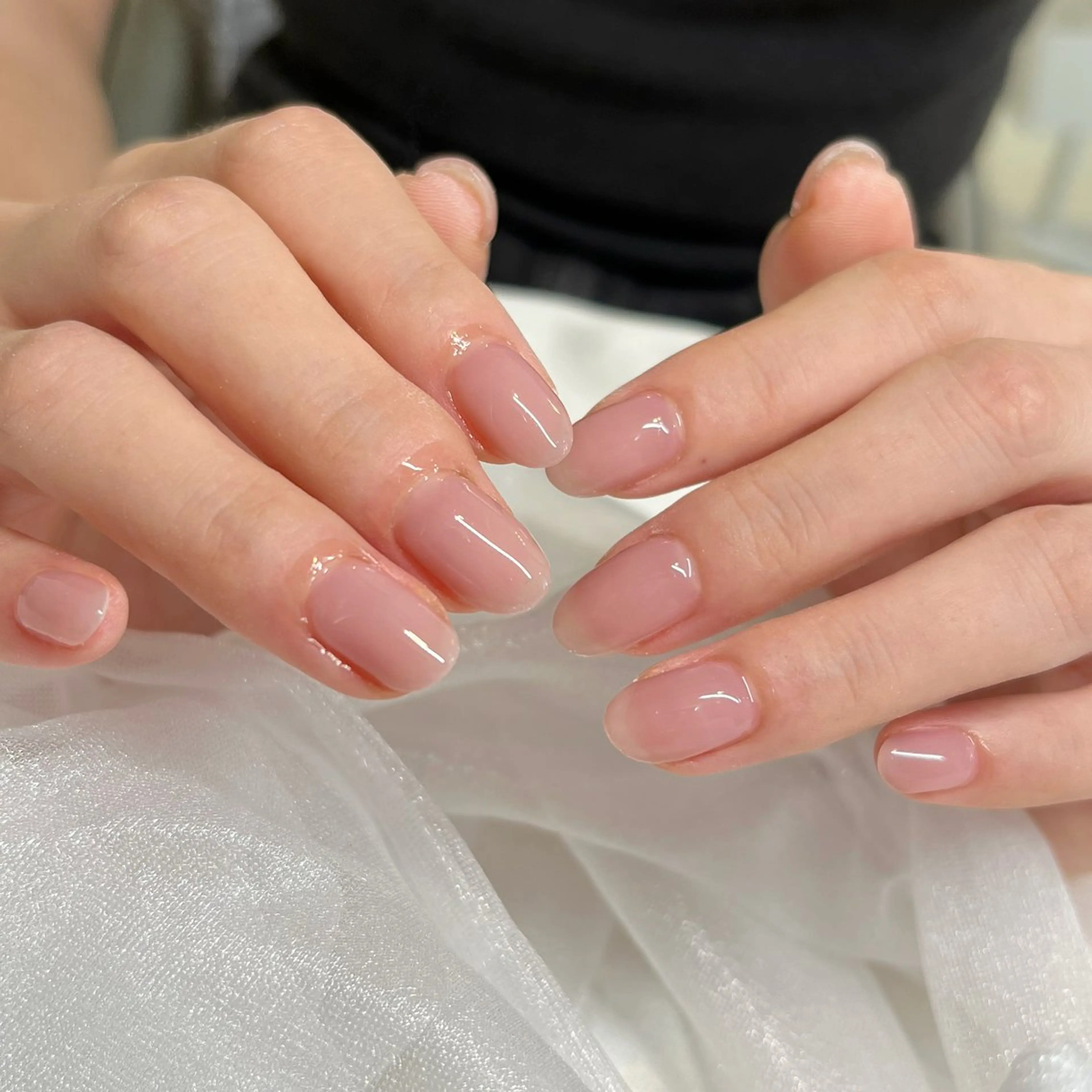 ネイル ワンカラーネイル ハンドネイル pétit所属・petit sarina..ෆのネイルデザイン