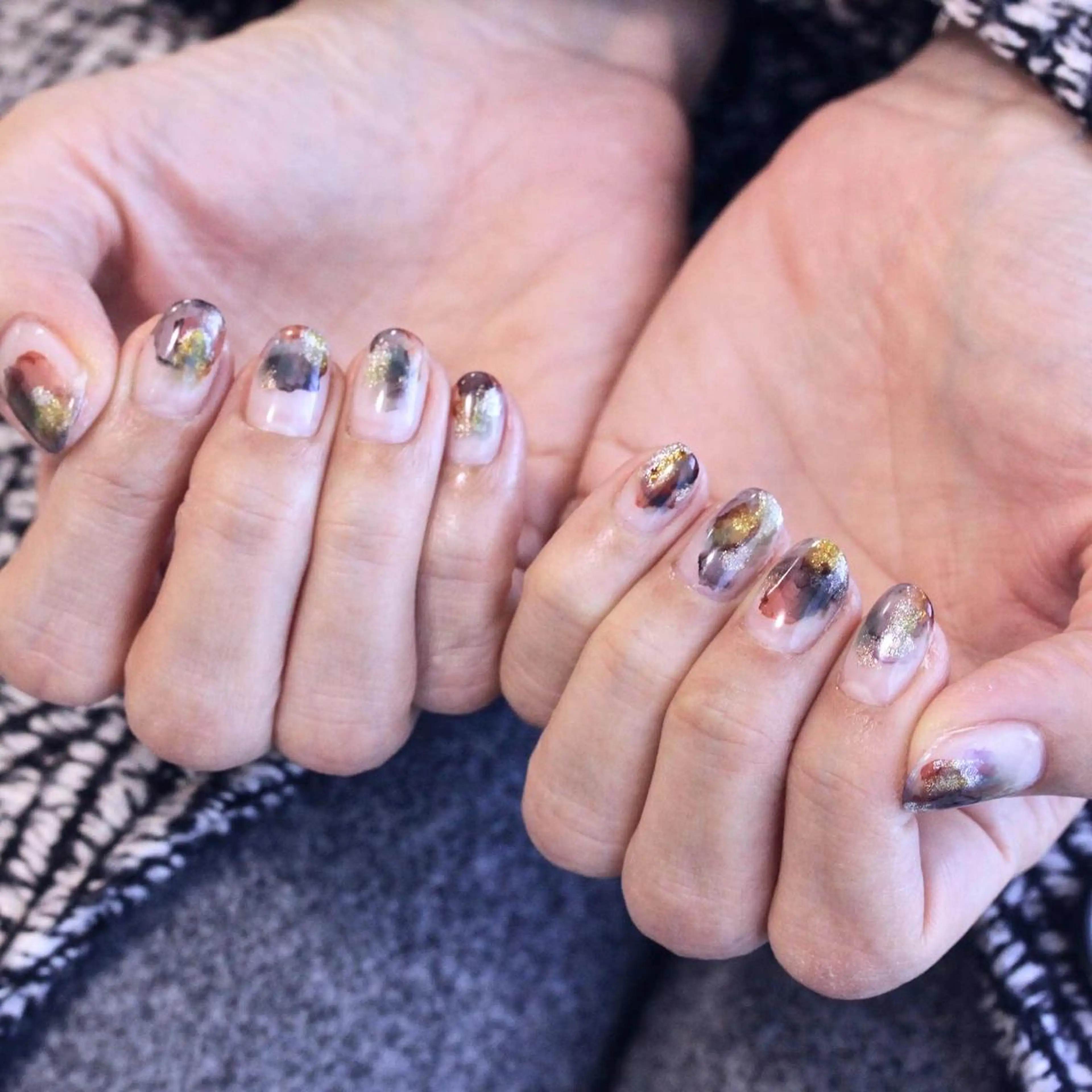 ネイル ニュアンスネイル ハンドネイル Elio所属・Elio 国泰寺のネイルデザイン