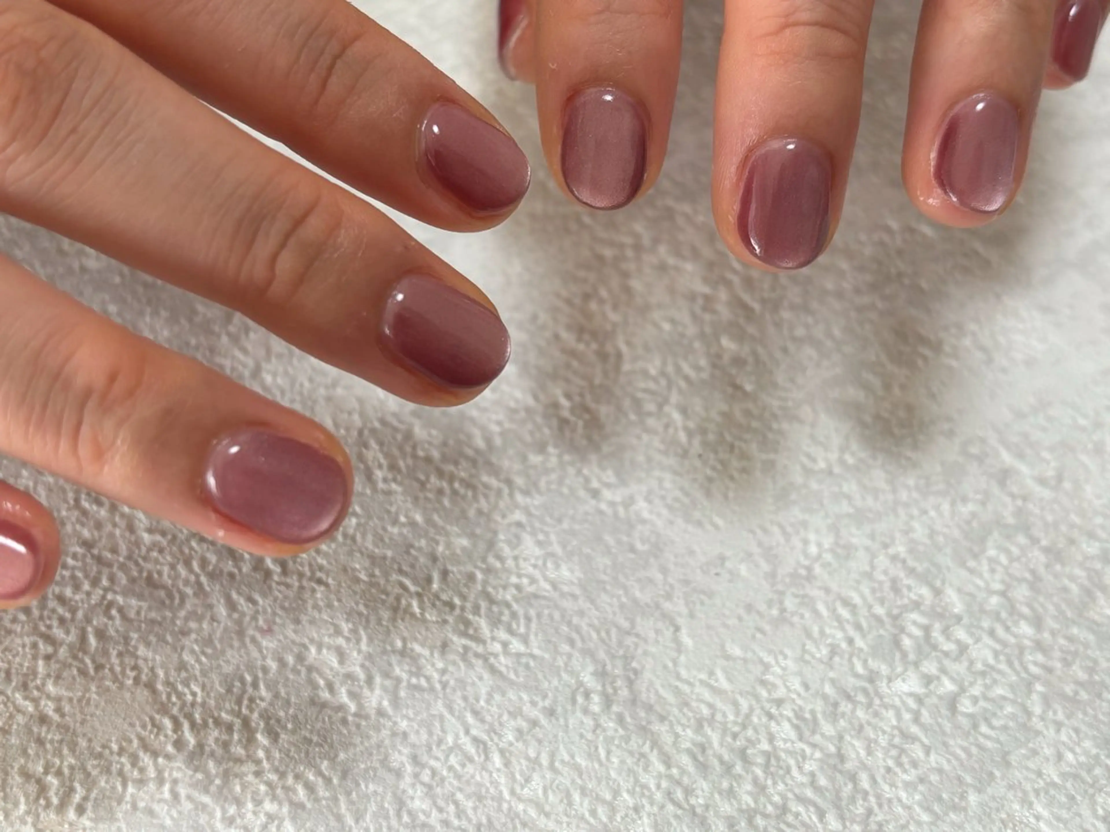 ネイル オーロラネイル フットネイル フレンチネイル ジェルネイル 韓国ネイル ハンドネイル kiki nail 二子玉川のネイルデザイン