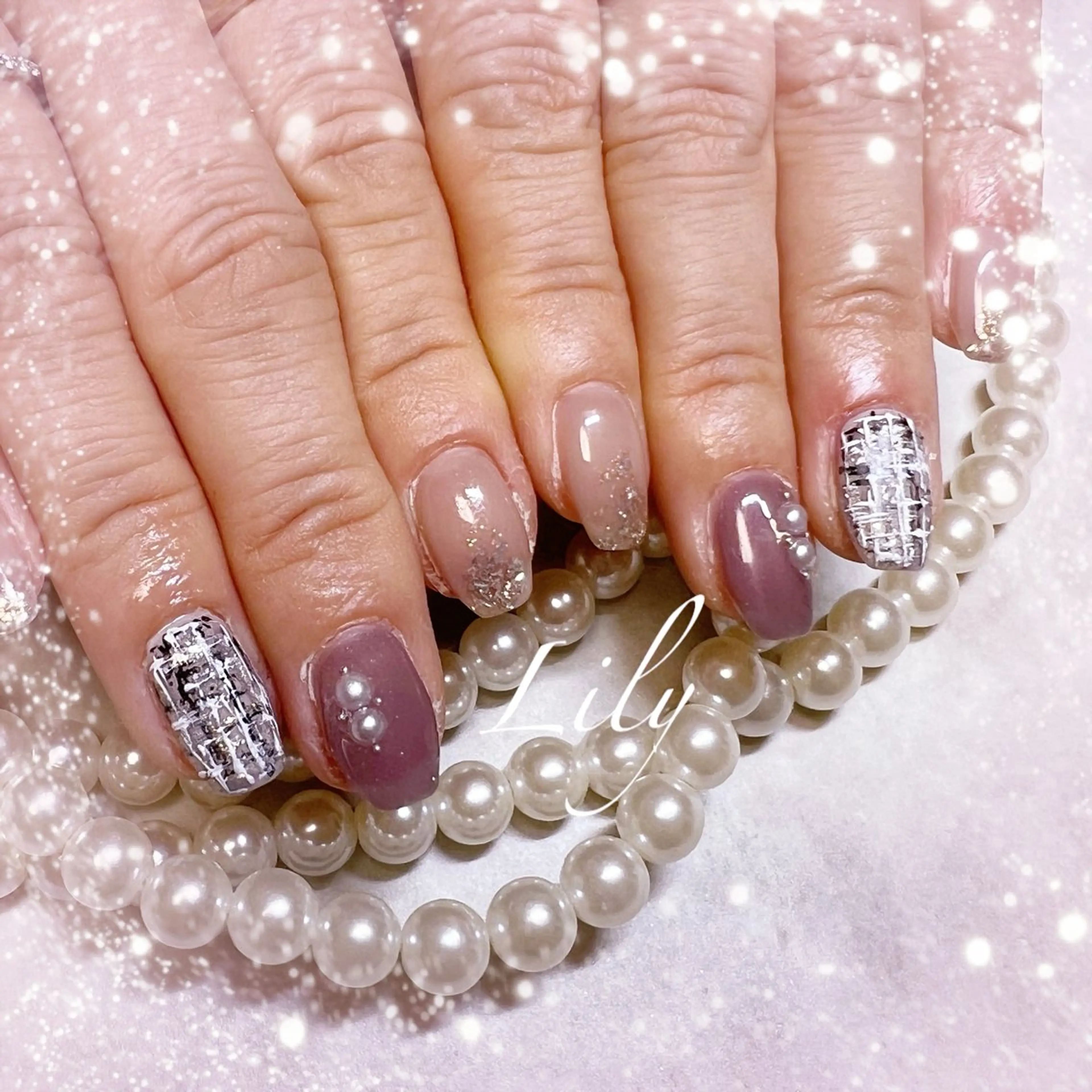 ネイル ハンドネイル Nailsalon Lilyのネイルデザイン